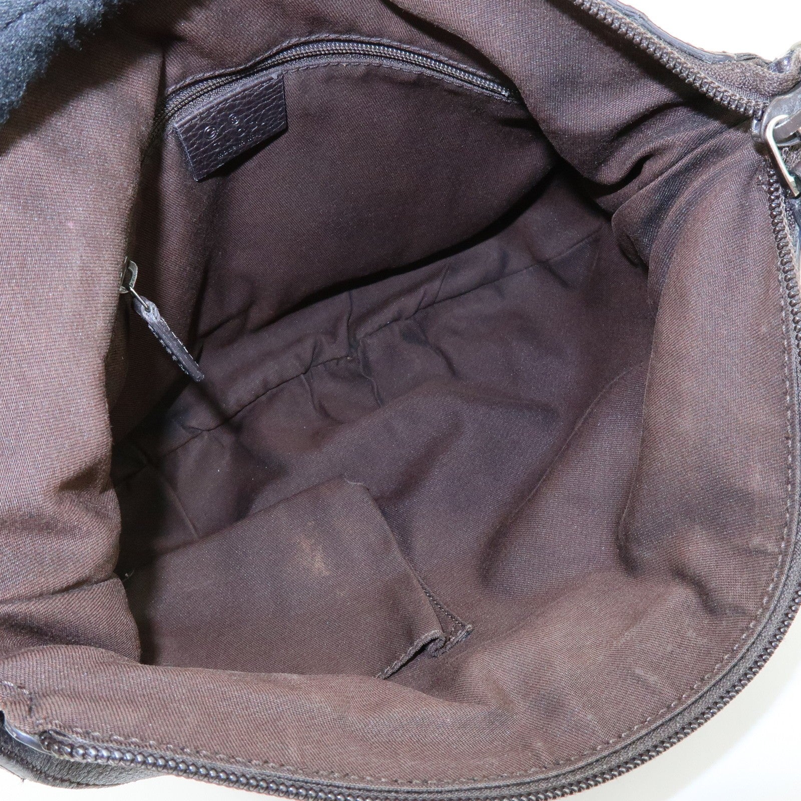 Gucci Abbey Shoulder Crossbody Bag - Brown, Canvas Leather