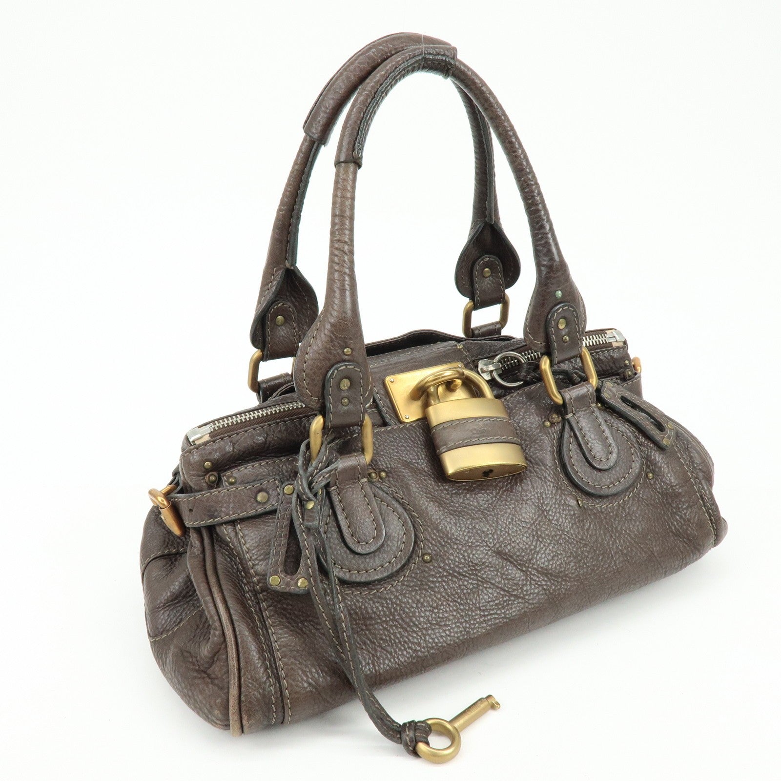 Chloe Paddington Tote Bag - Dark Brown, Leather- RARE!
