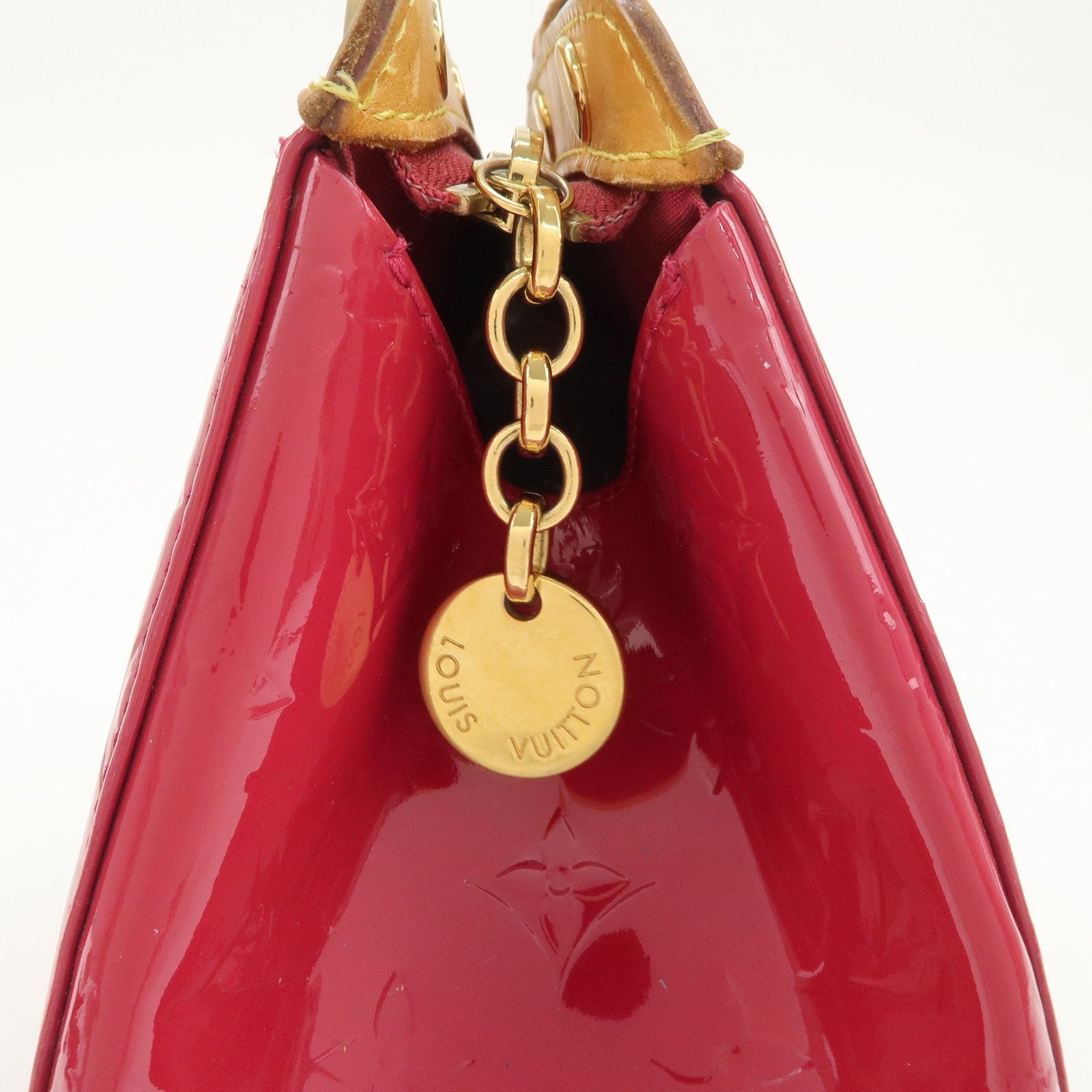 Louis Vuitton Vernis Brea MM 2Way Bag - Rose Indien, Vernis Leather