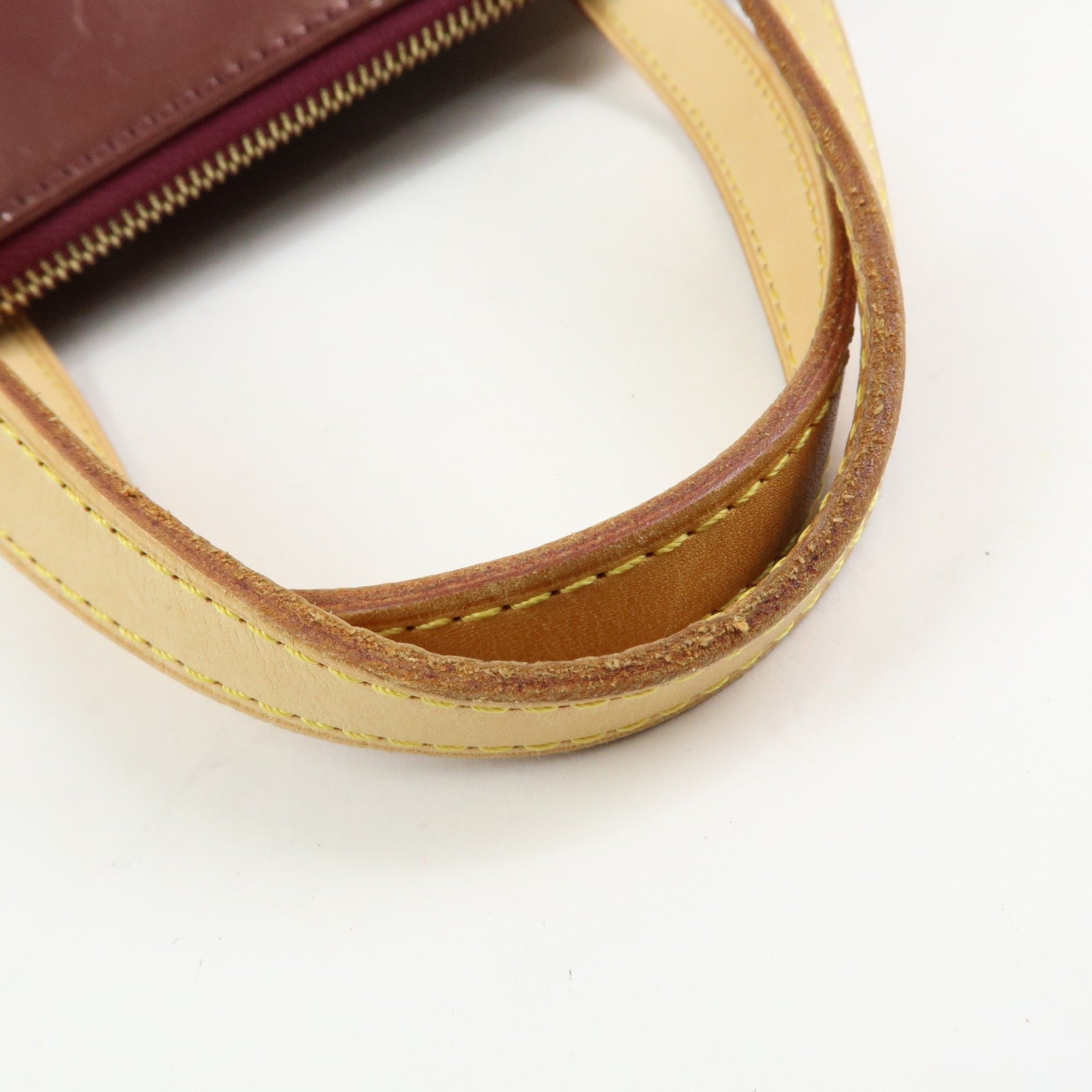 Louis Vuitton Monogram Vernis Bellevue PM Hand Bag Violet
