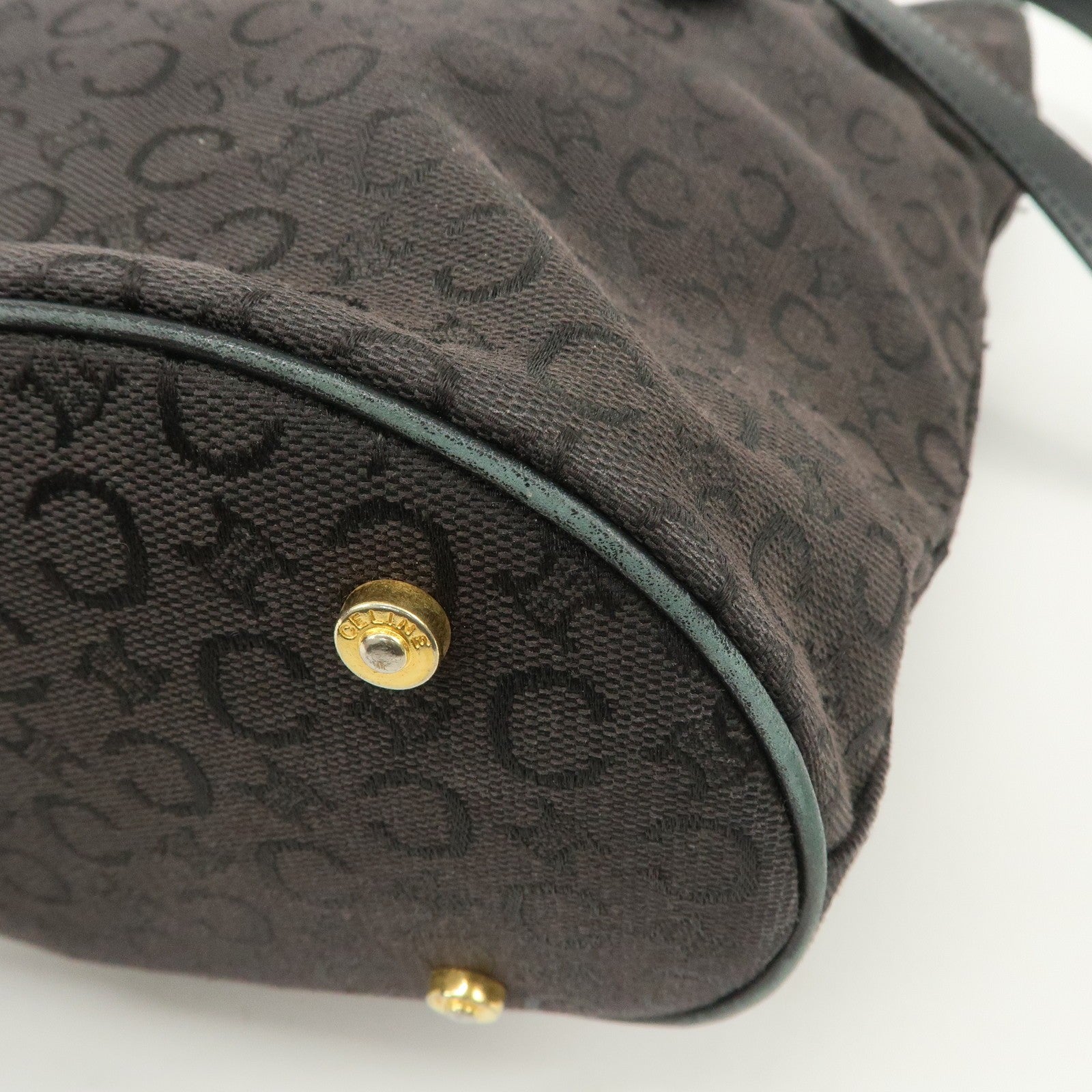 Celine C Macadam Tote Bag - Black, Canvas