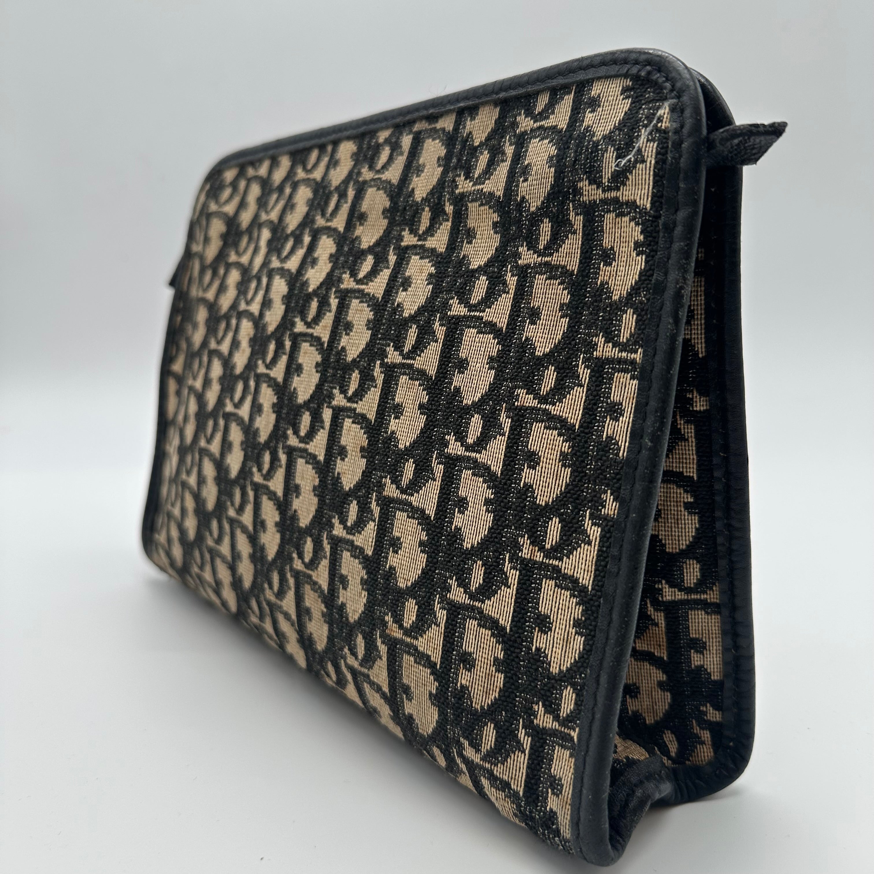 Dior Trotter Navy Clutch