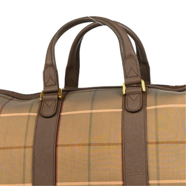 Burberrys Duffle Handbag - Beige, Canvas