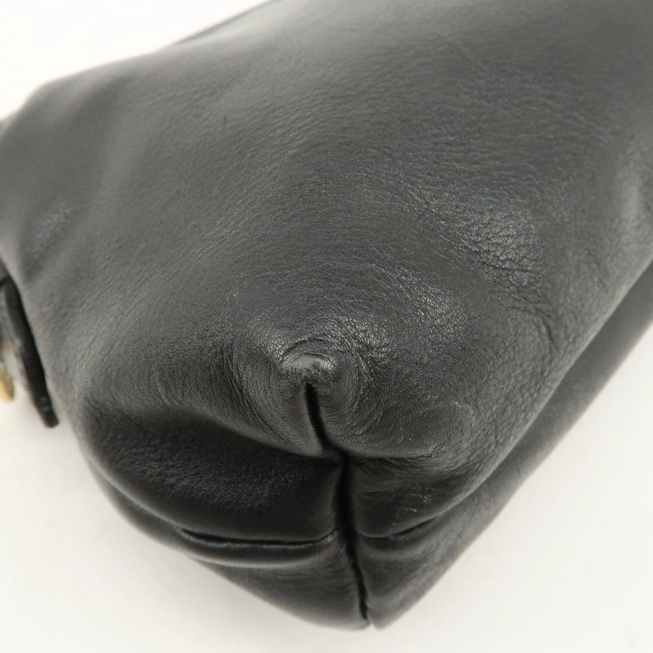 CELINE Clutch - Black, Leather
