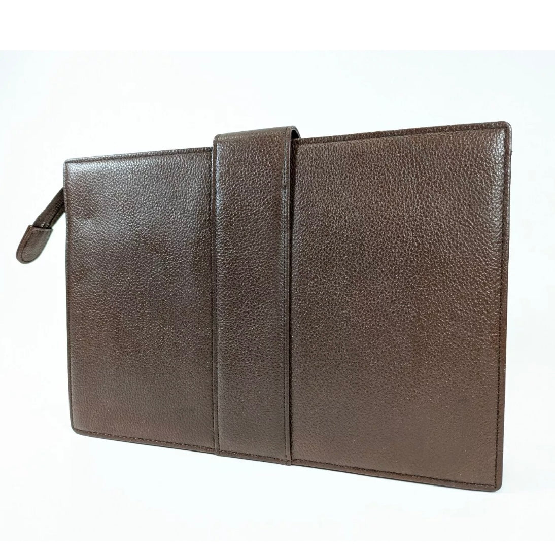 Yves Saint Laurent clutch leather