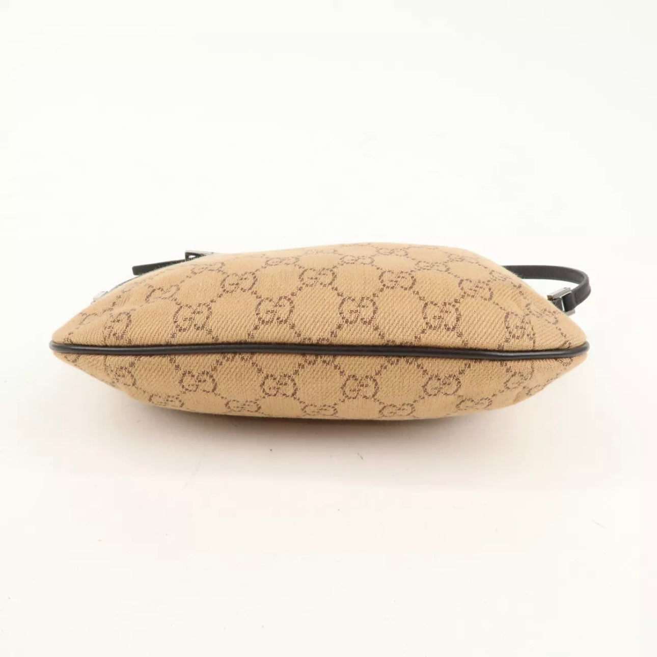 GG Denim Leather Shoulder Bag