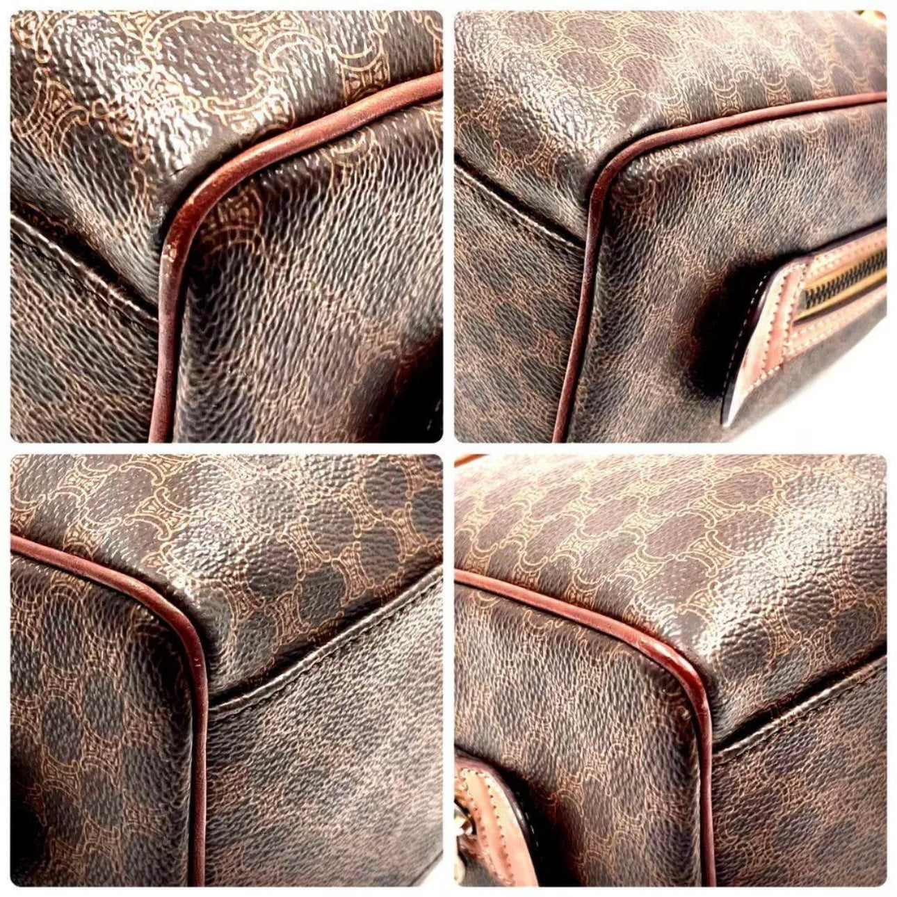 Macadam Pattern 2way Mini Boston Bag