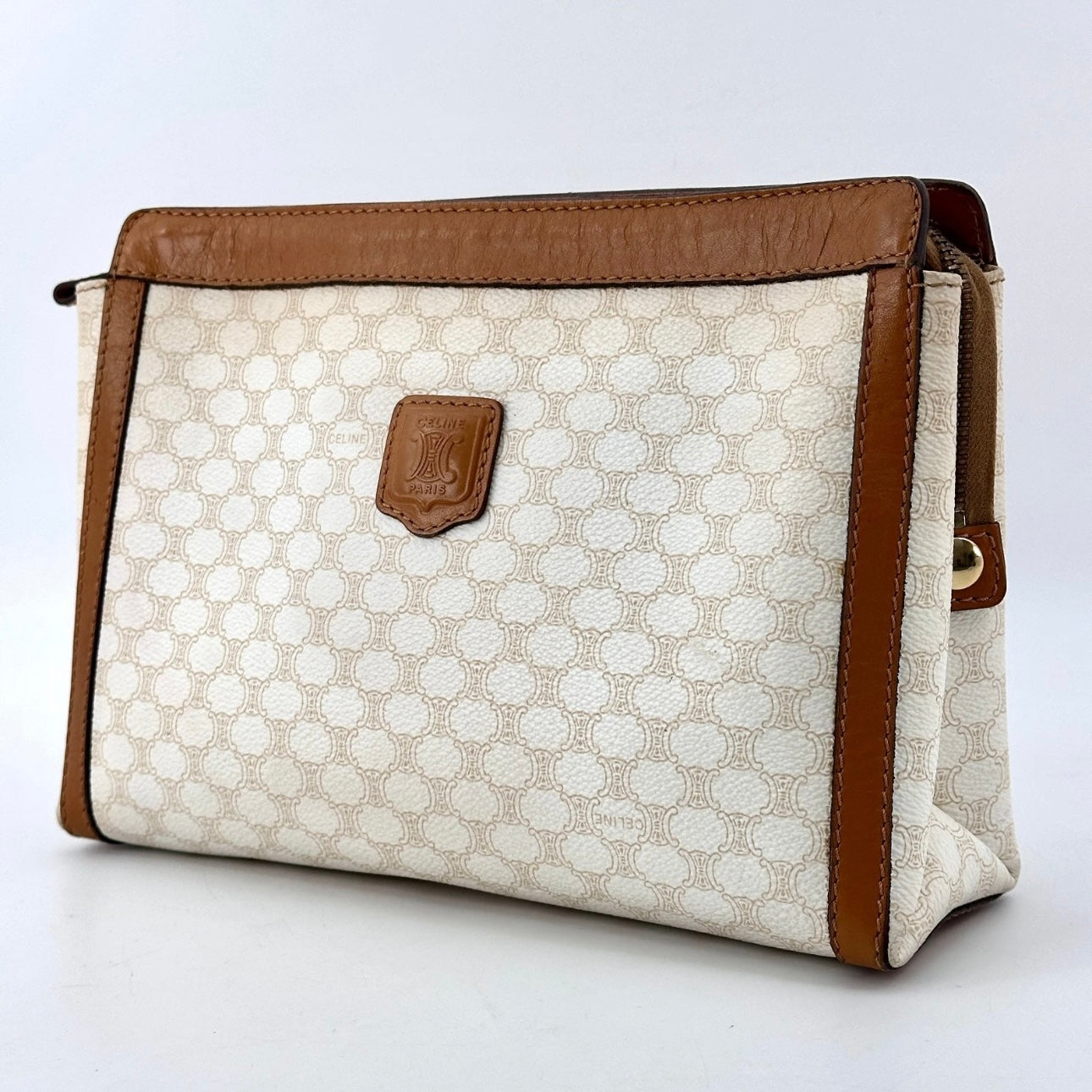 CELINE Macadam Clutch Bag