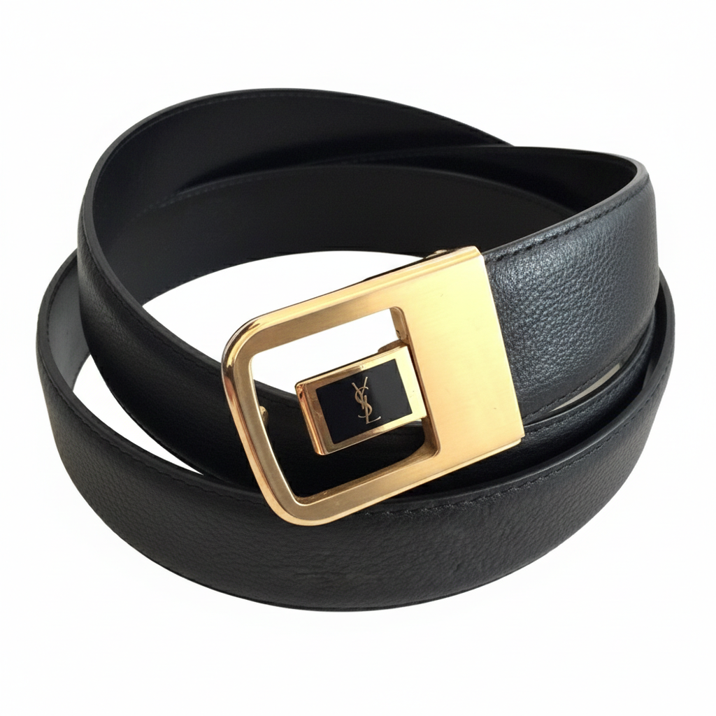 Saint Laurent Leather Belt