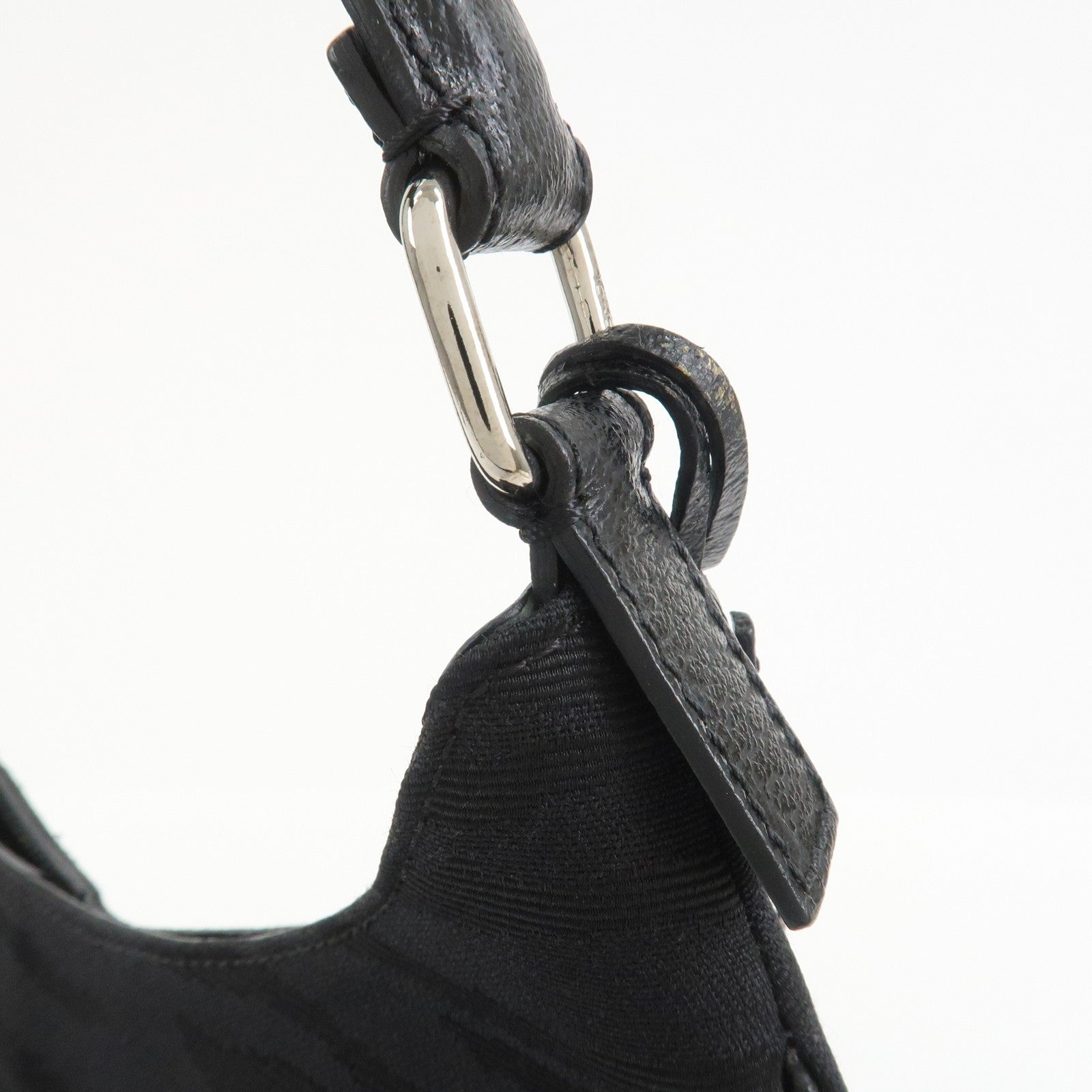 Fendi Shoulder Bag - Black, Canvas Leather