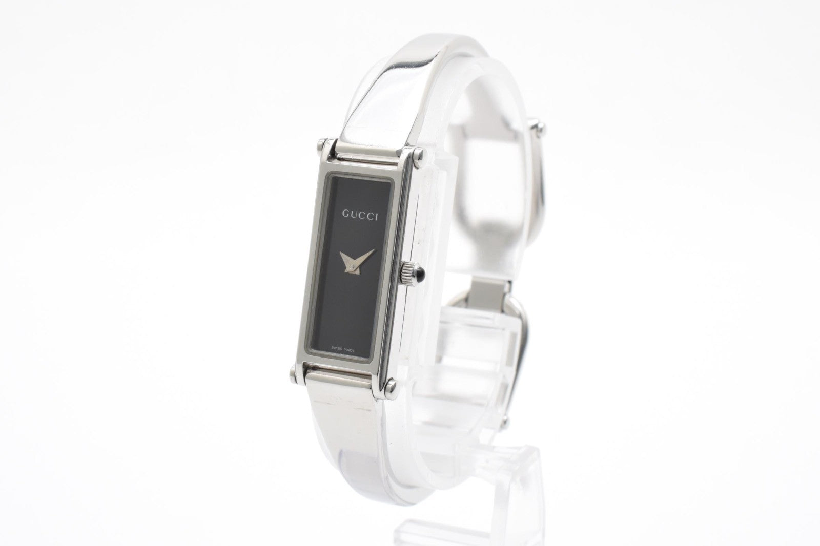 Gucci 1500L Wristwatch - Black, Stainless Steel