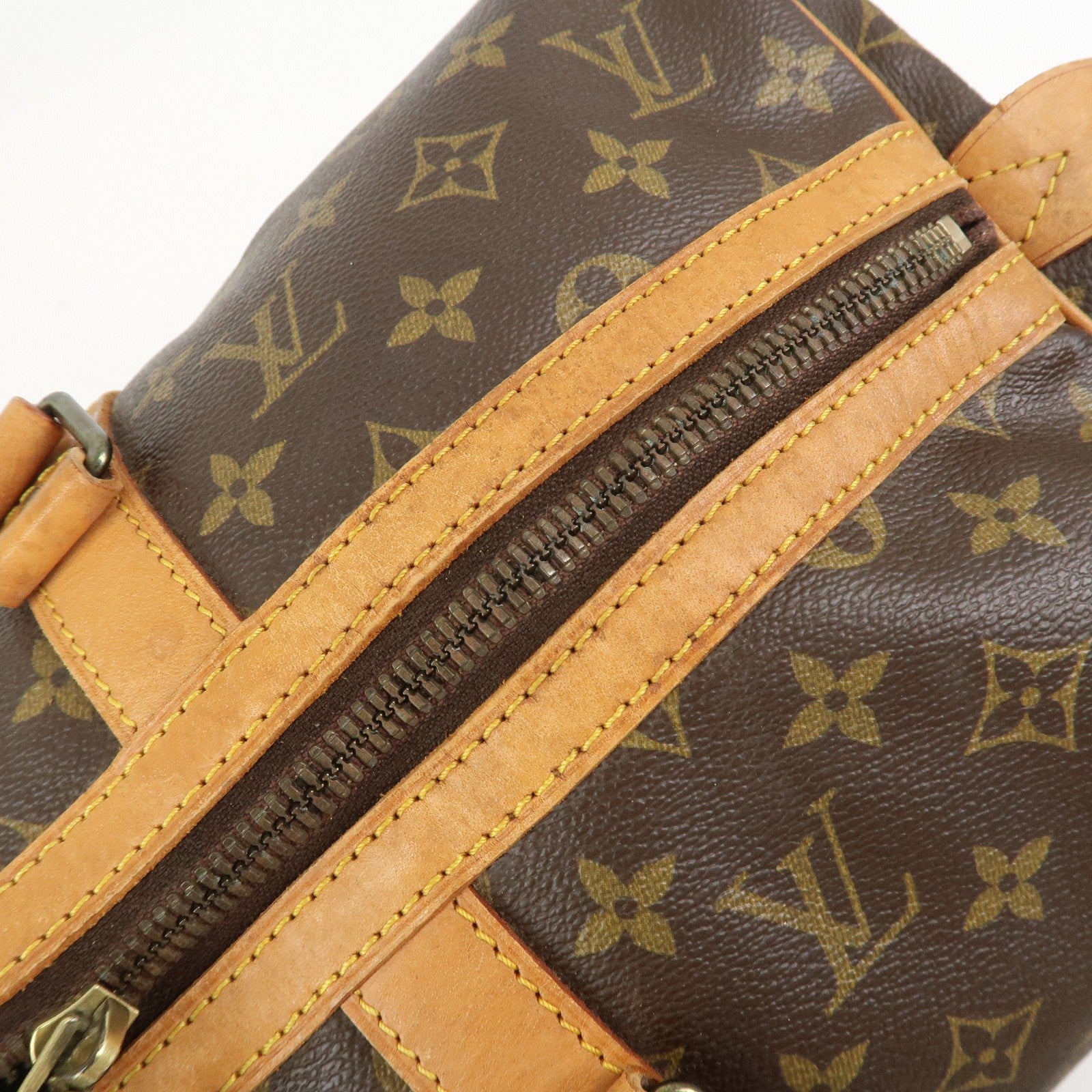 Louis Vuitton Monogram Sac Souple 45 Boston Bag - Brown, Monogram Canvas