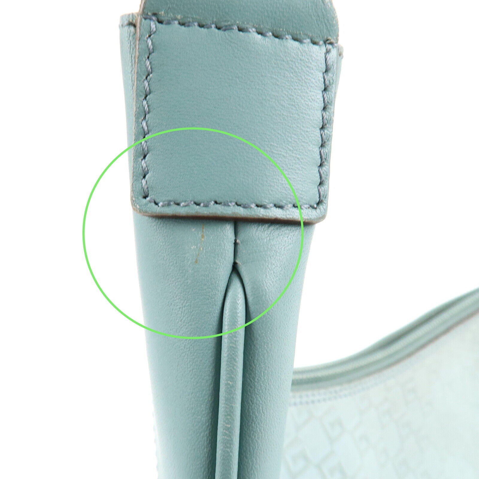 Gucci Shoulder Bag - Light Blue, Suede, Leather