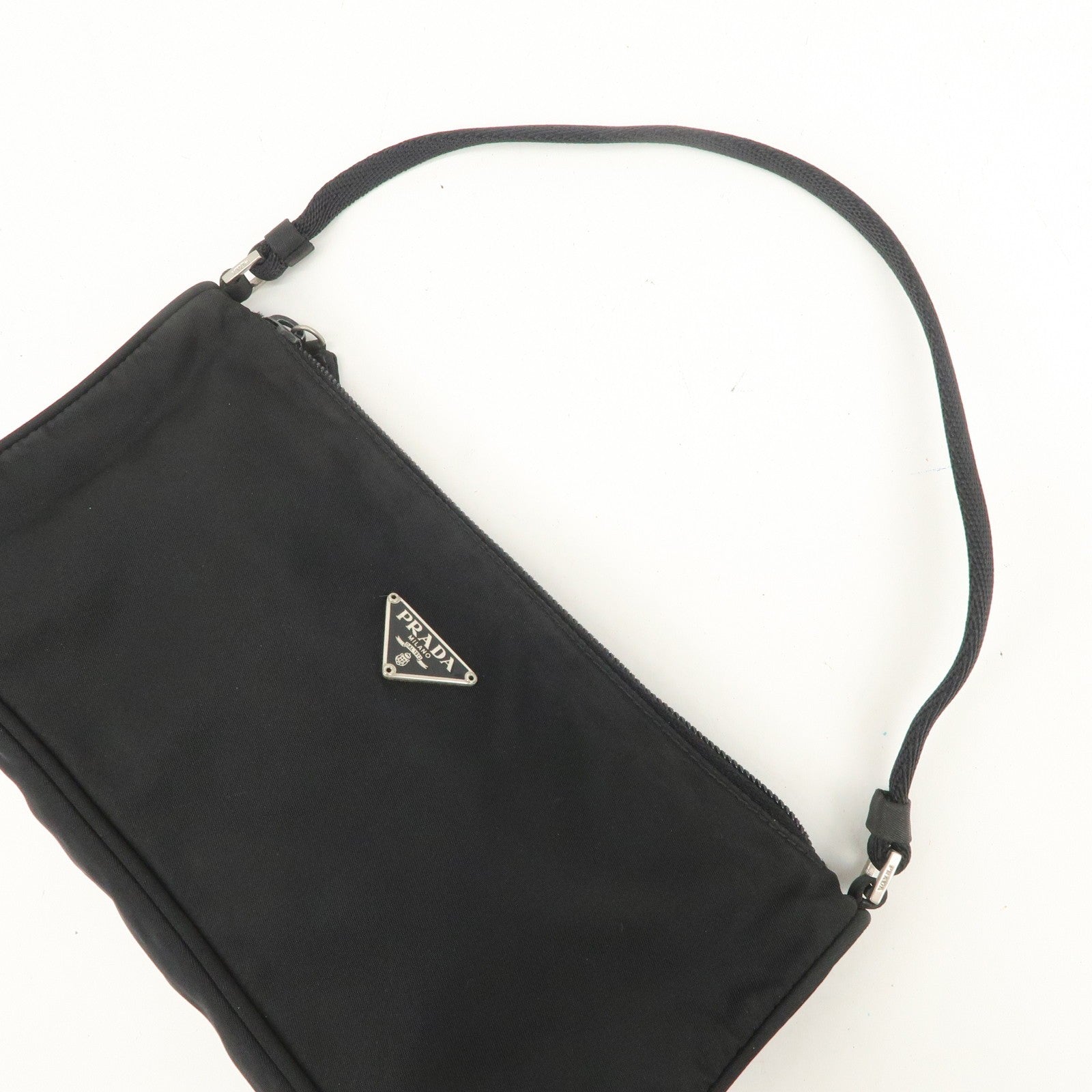 Prada Hand Bag - Black, Nylon