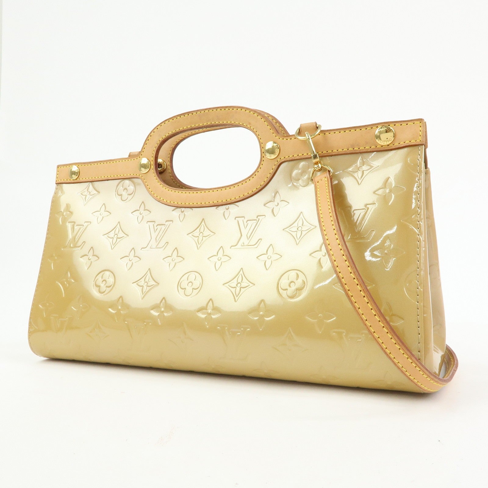 Louis Vuitton Monogram Vernis Roxbury Drive 2Way Bag - Noisette, Vernis Leather