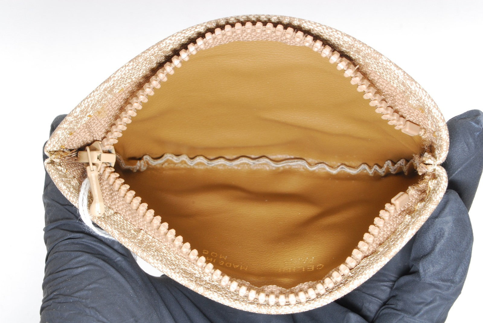 Celine C Charm Clutch Bag - Beige Brown, PVC