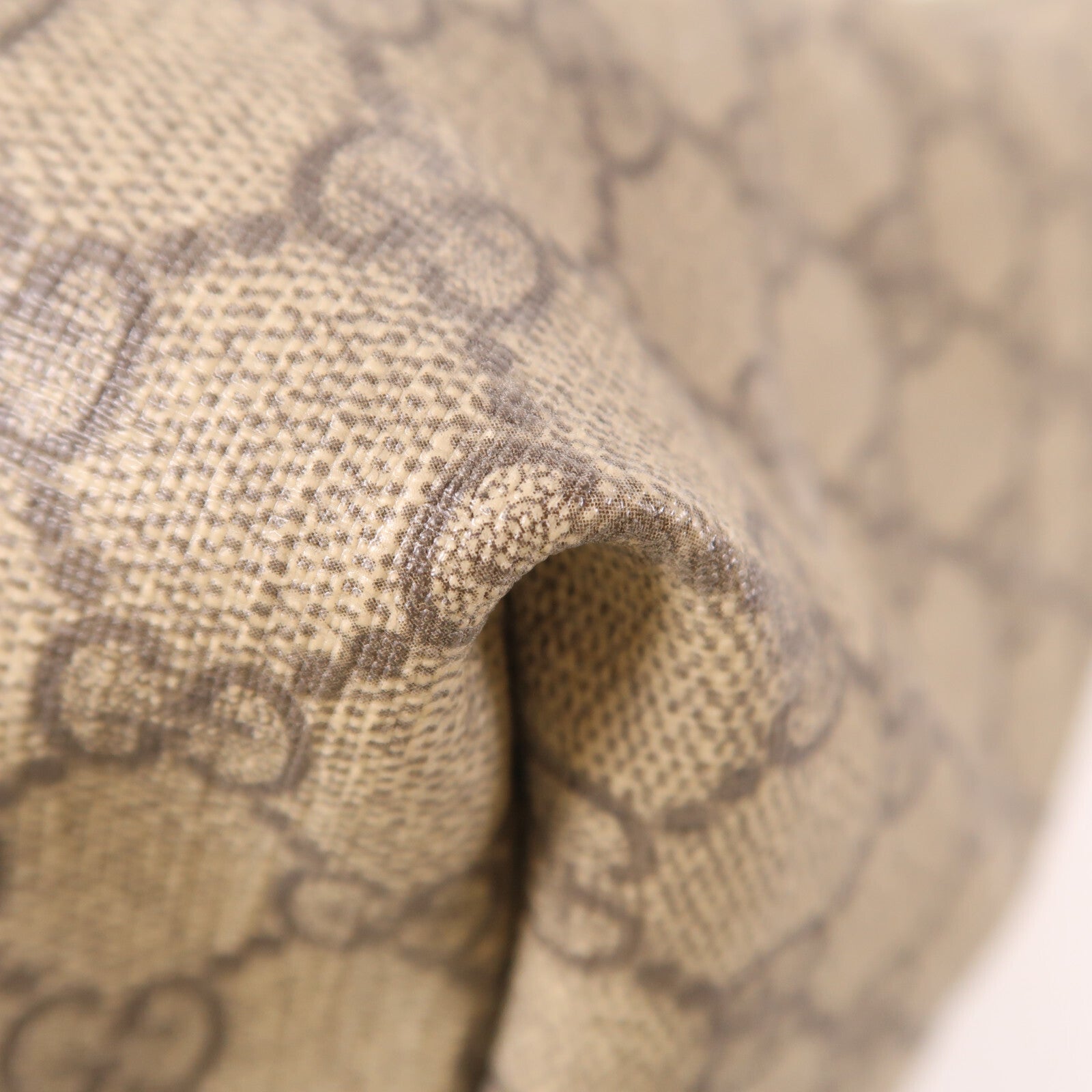 Gucci GG GHW Shoulder Tote Bag - Brown, Coated Canvas