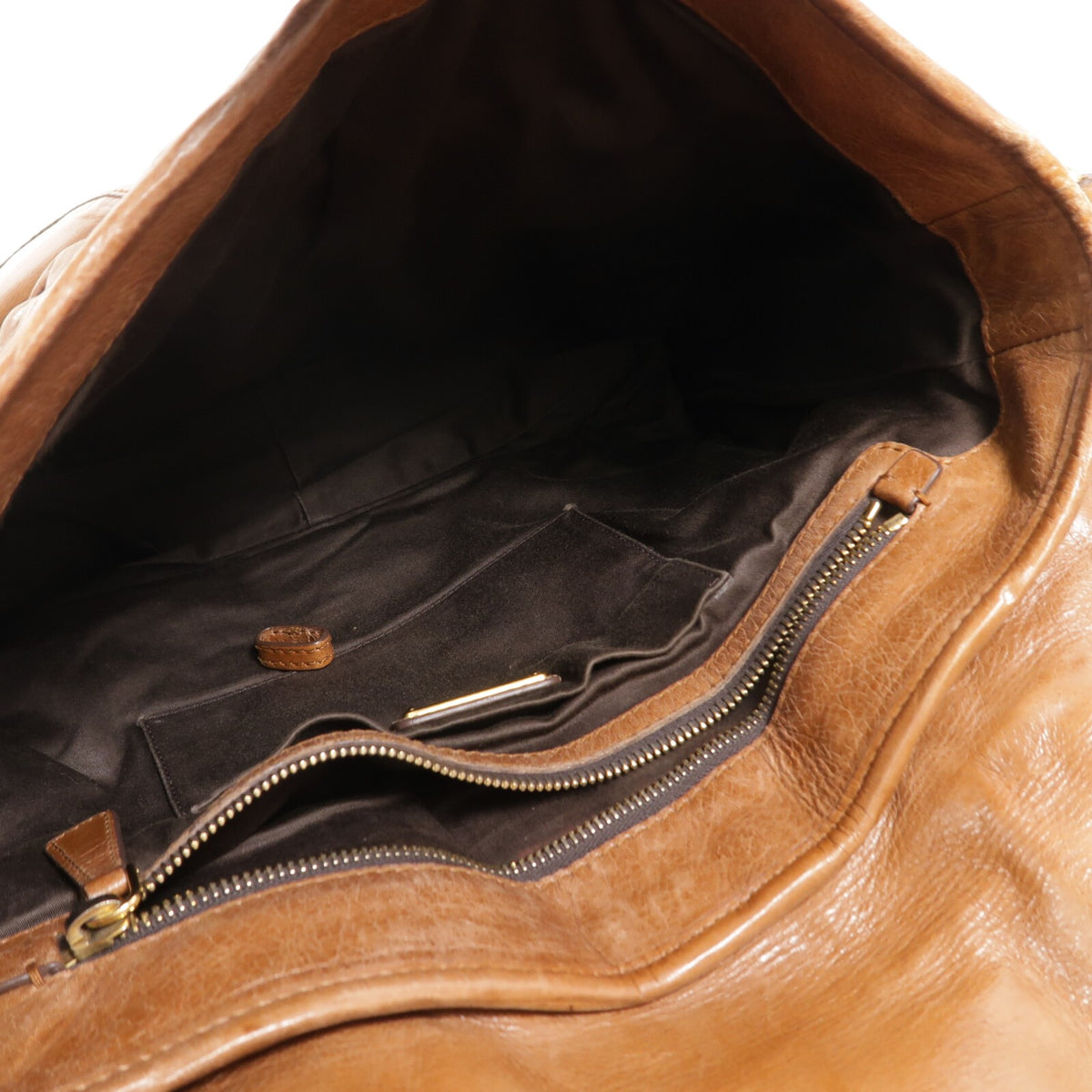 Miu Miu GHW 2 Way Shoulder Bag - Brown, Calfskin Leather