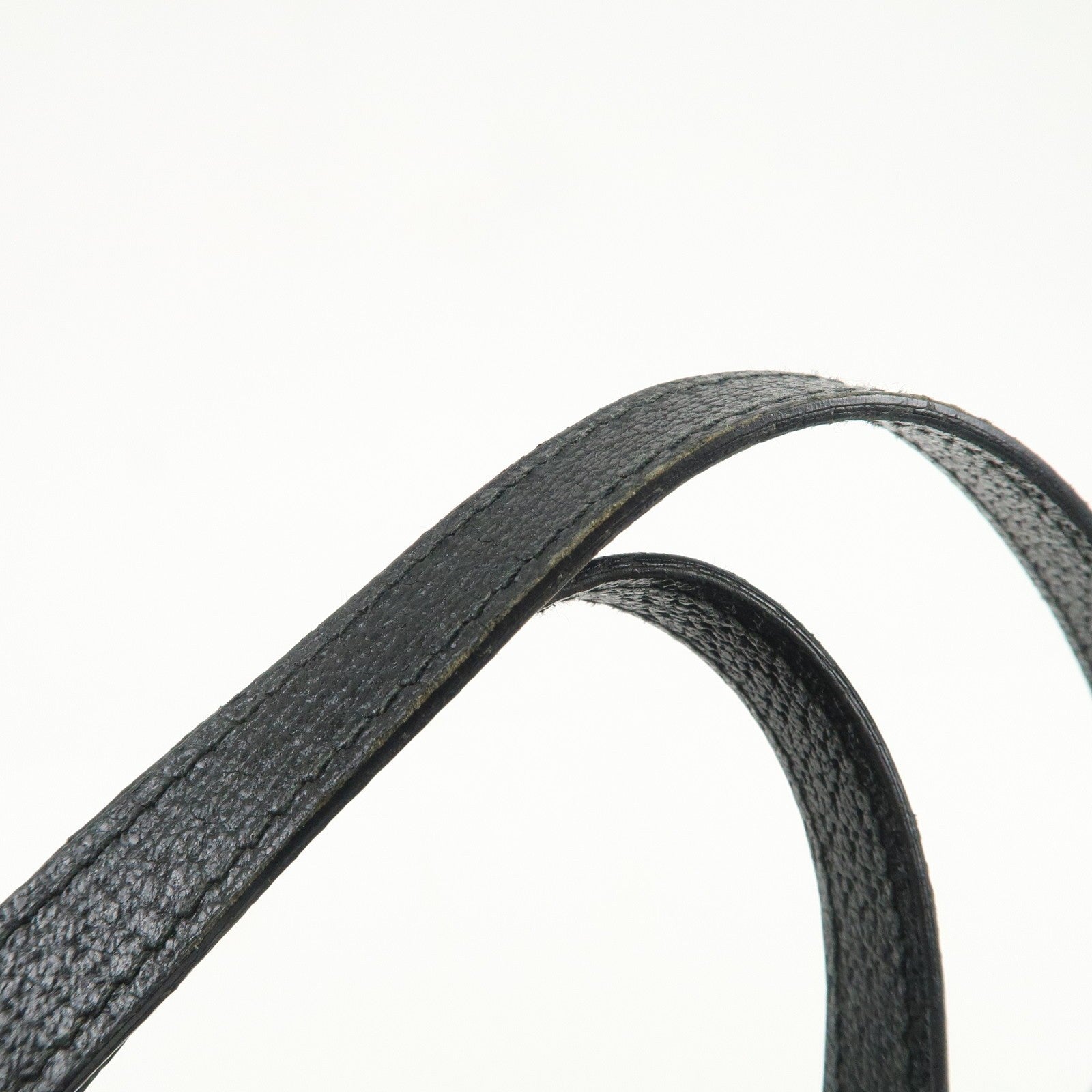 Gucci GG Canvas Leather Tote Bag - Black, Canvas