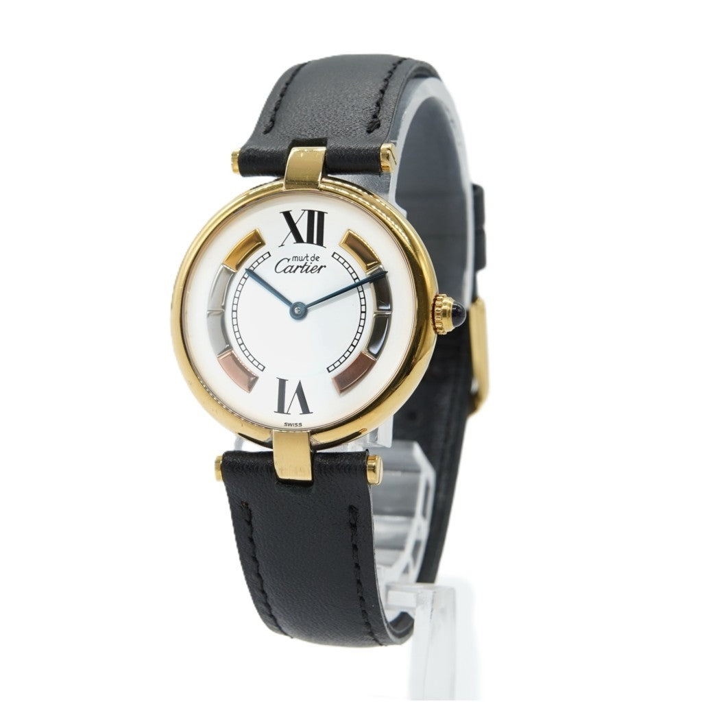Cartier Must de Cartier Wristwatch - Gold, Stainless Steel