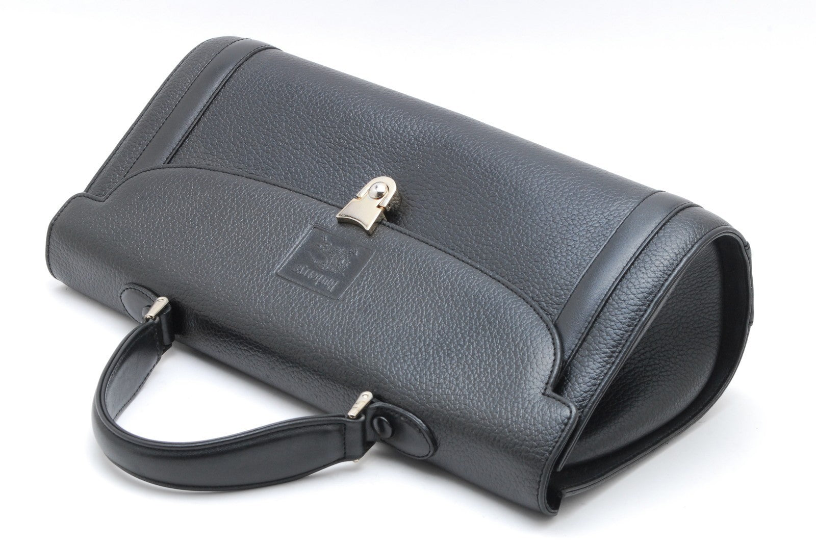 Burberry Nova Check Hand Tote Bag - Black, Leather