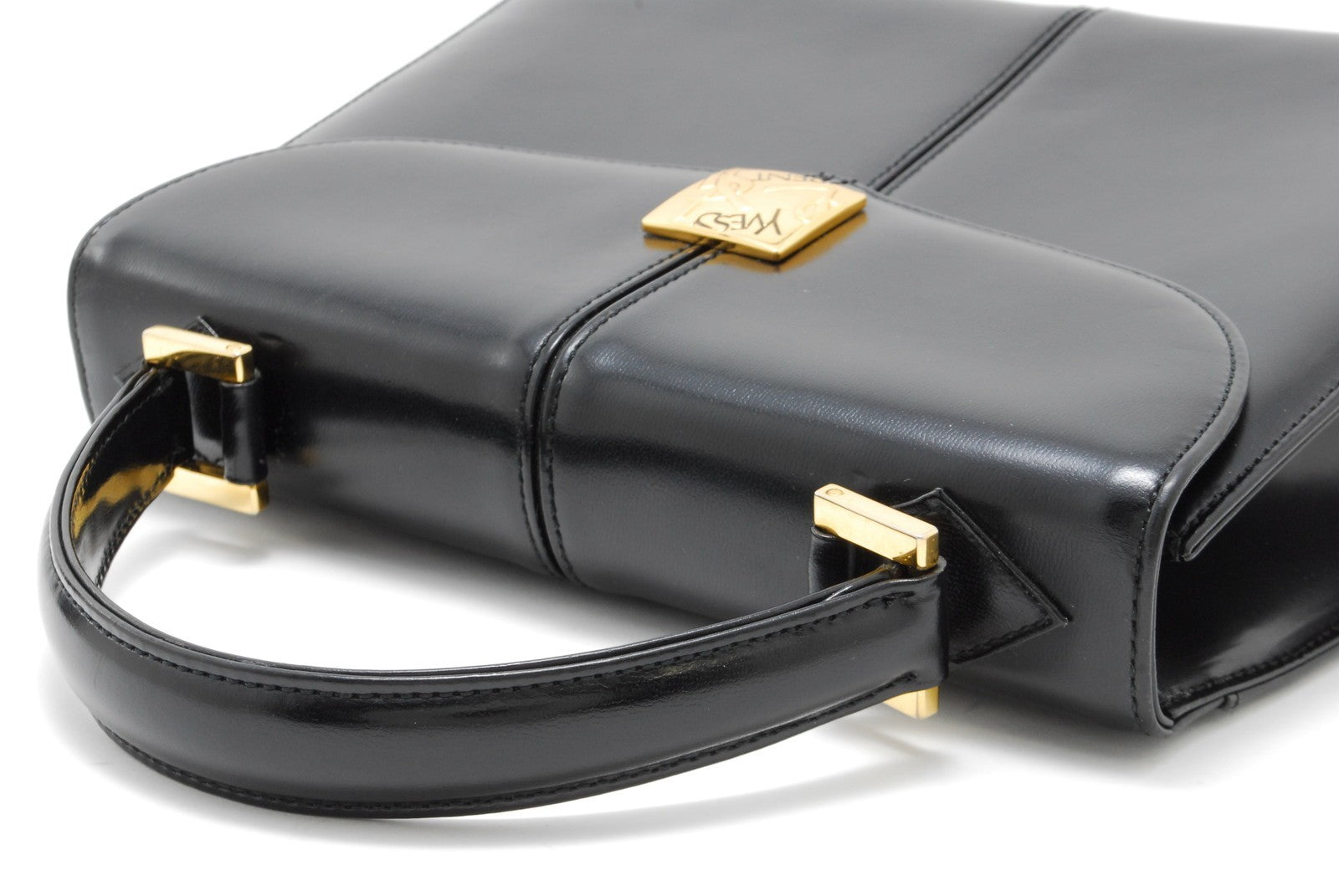 Saint Laurent Hand Tote Bag - Black, Leather