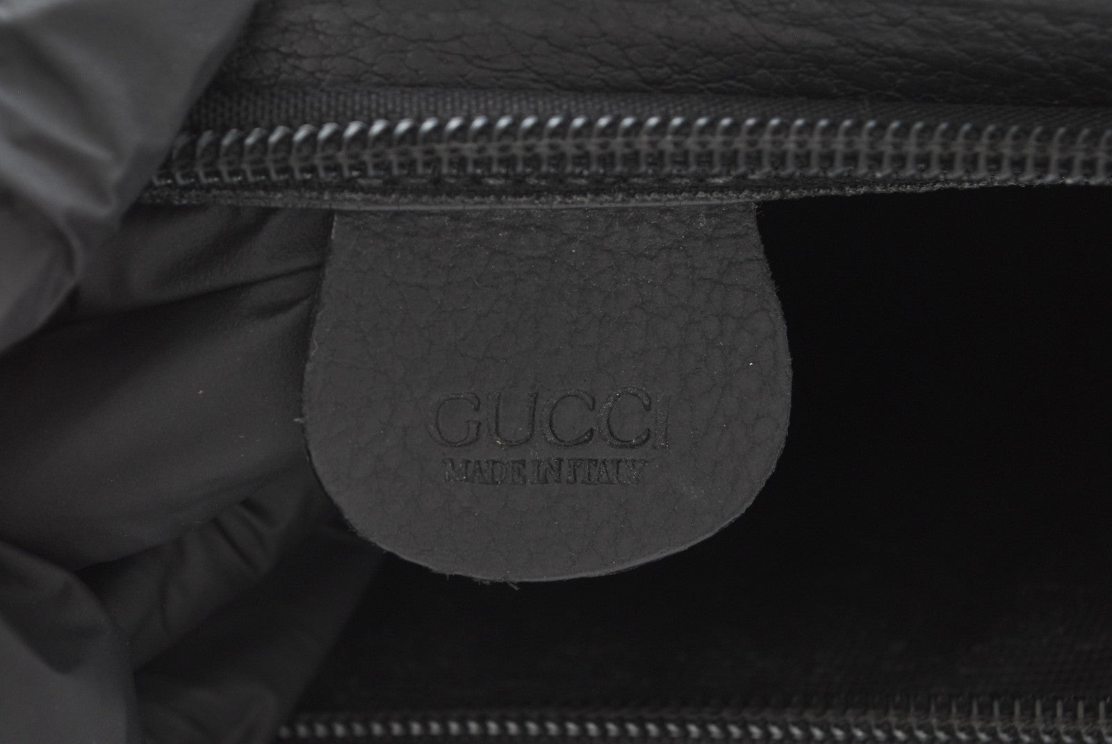 Gucci Clutch Second Bag - Black, Leather