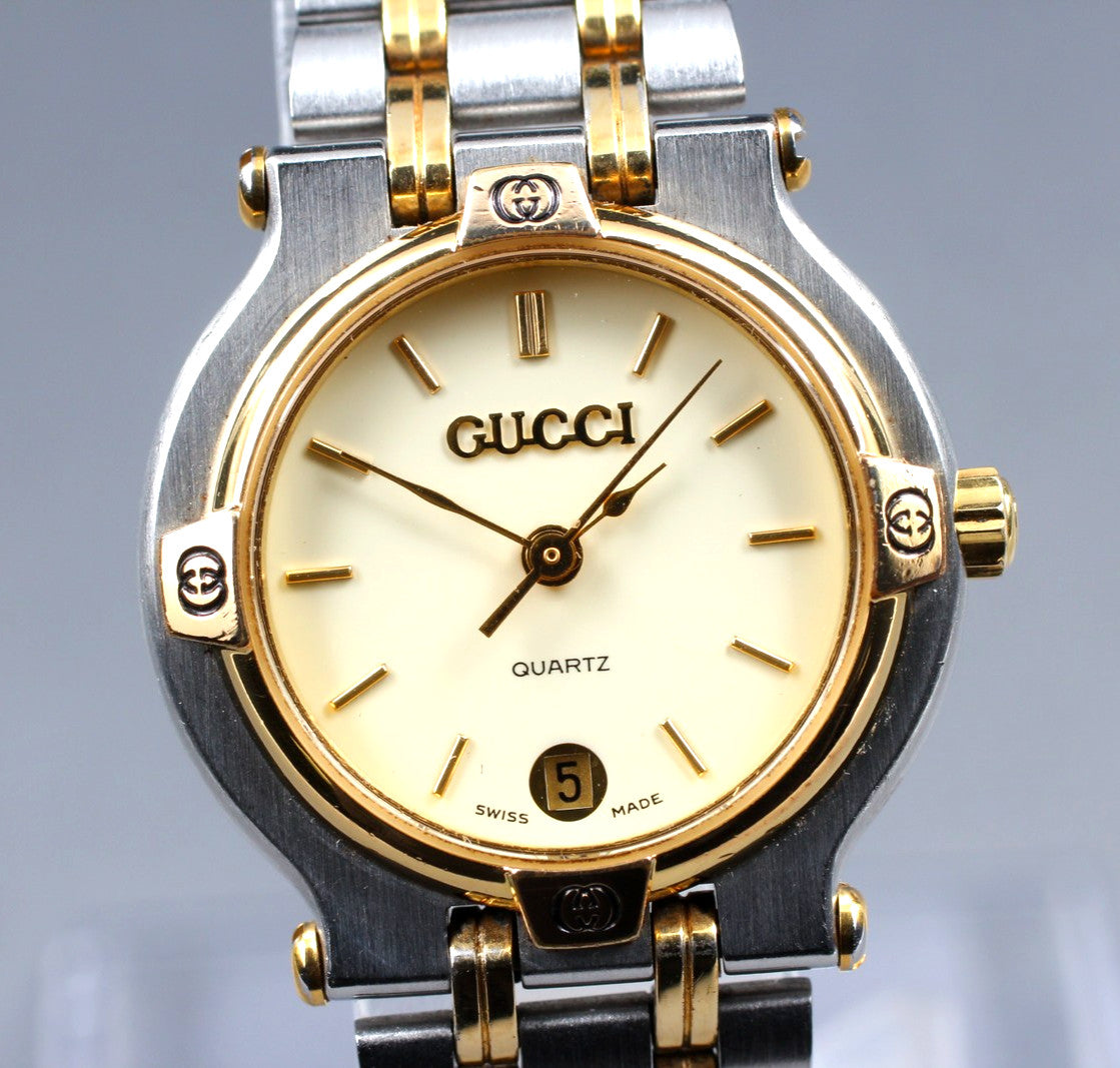 Gucci 9000L Watch - Ivory, Stainless Steel