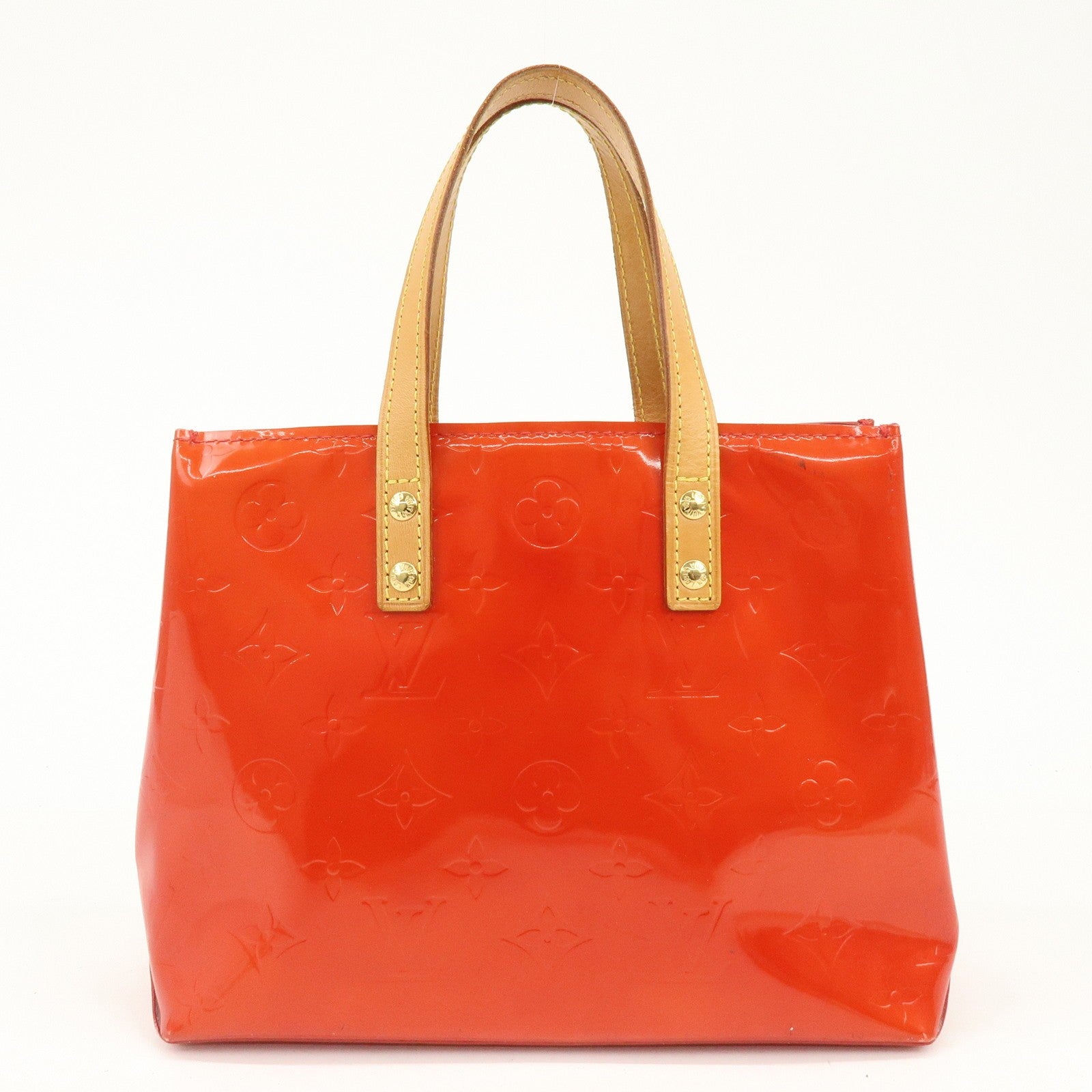 Louis Vuitton Monogram Vernis Lead PM Hand Bag - Rouge, Vernis Leather