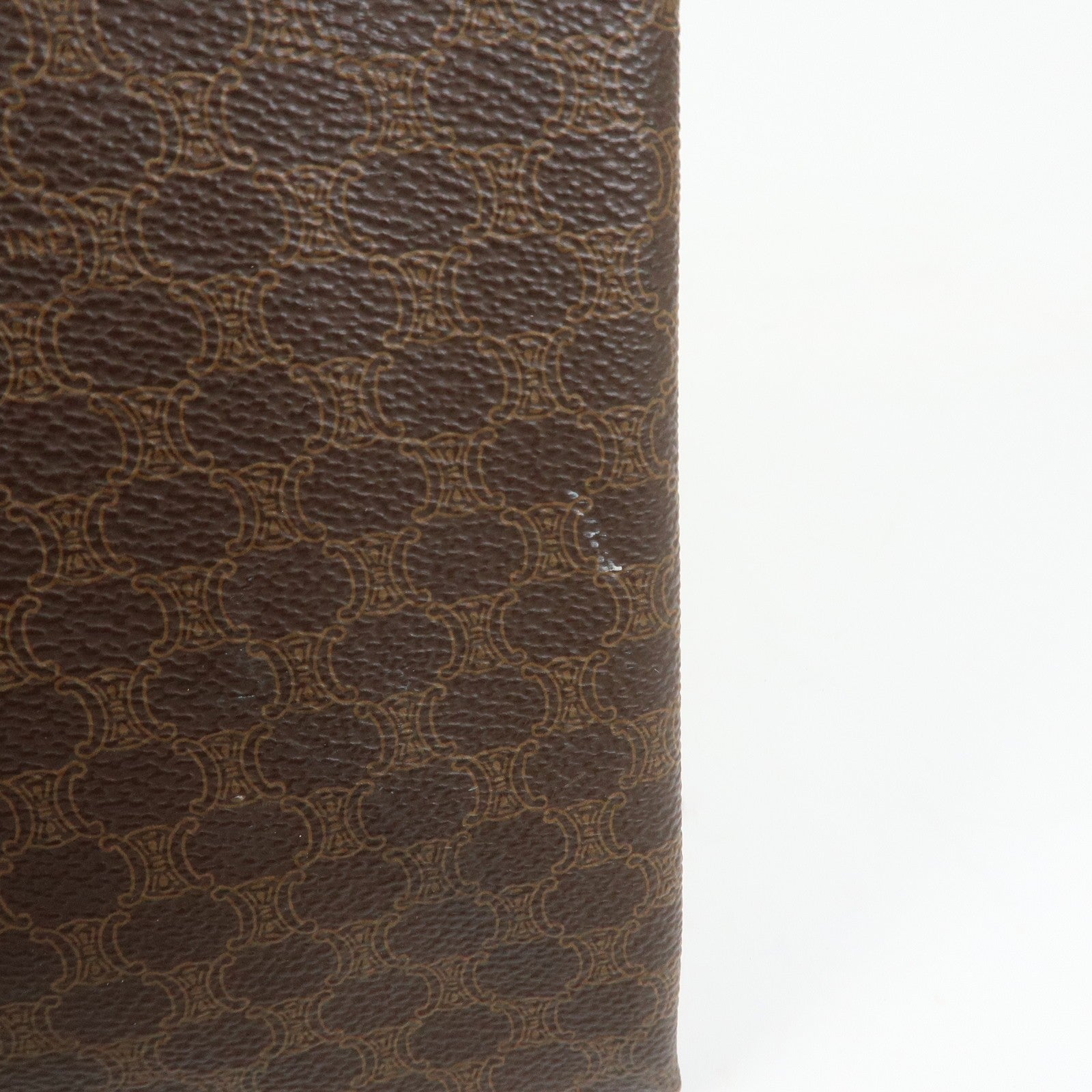 Celine Macadam Tote Bag - Brown, PVC Leather