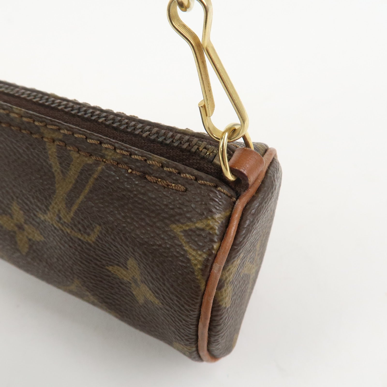 Louis Vuitton Monogram Mini Pouch - Brown, Monogram Canvas