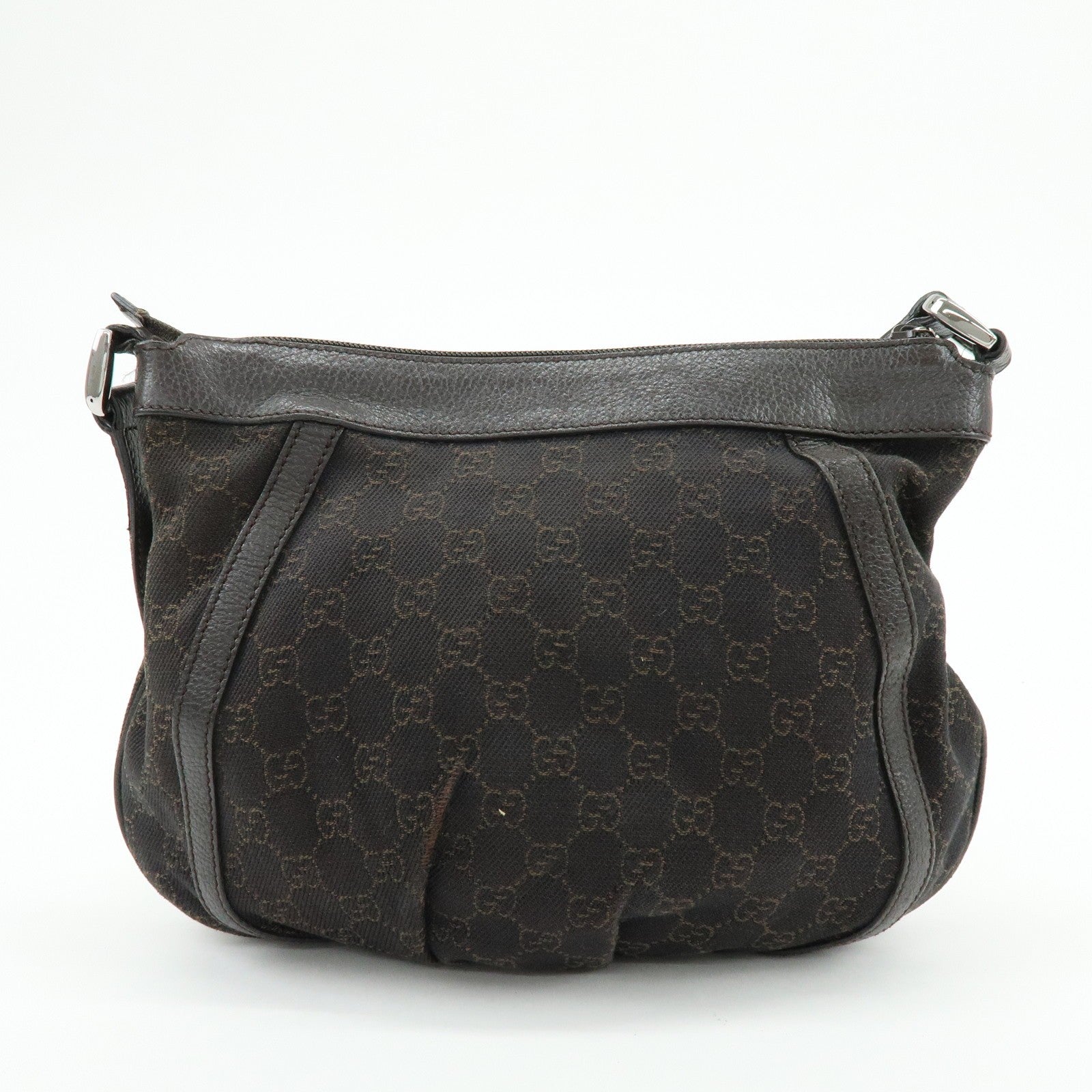 Gucci Abbey Shoulder Crossbody Bag - Brown, Canvas Leather