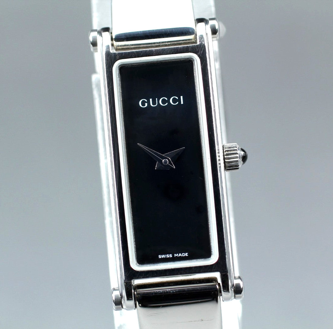 Gucci 1500L Women's Watch - Black, Stainless Steel