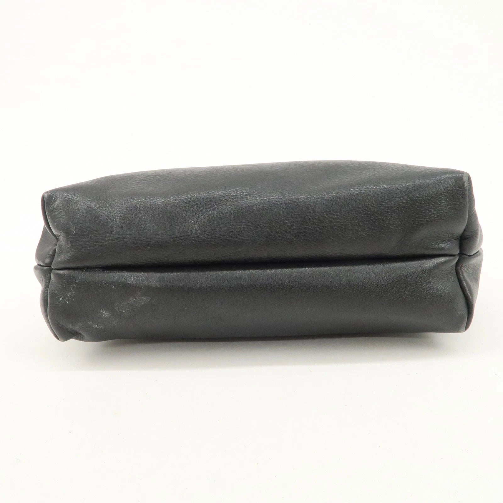 CELINE Clutch - Black, Leather