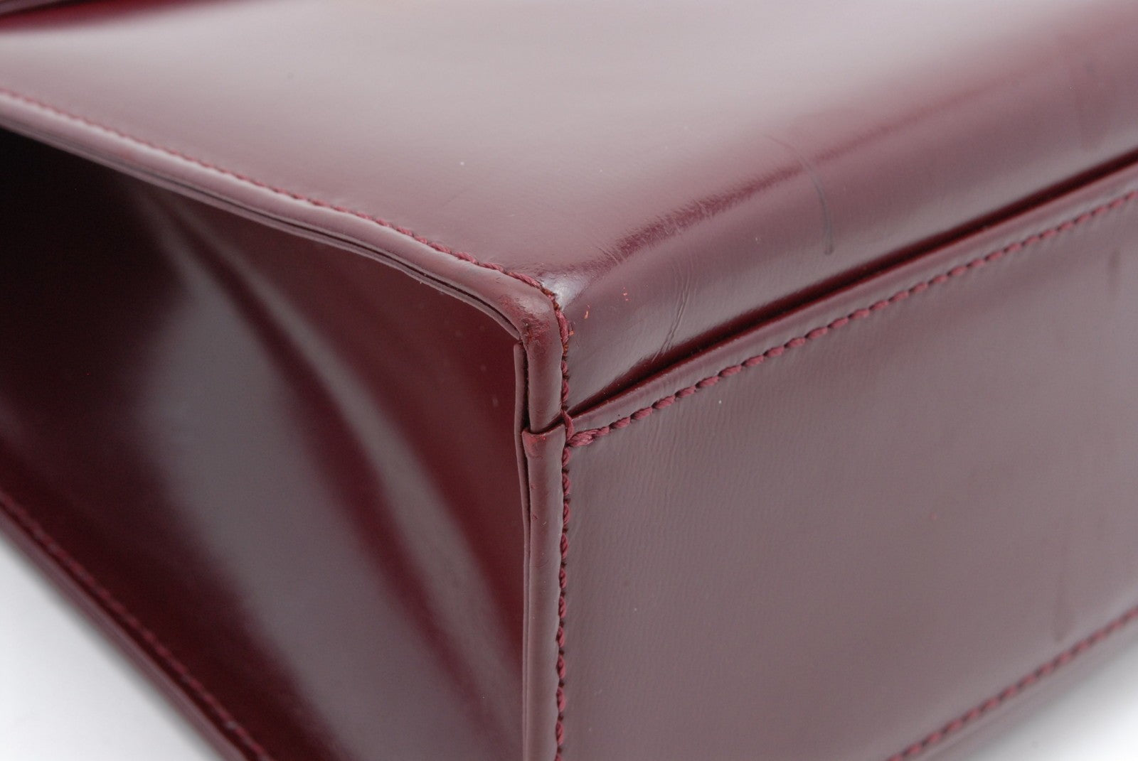 Yves Saint Laurent YSL Shoulder Bag - Burgundy, Leather