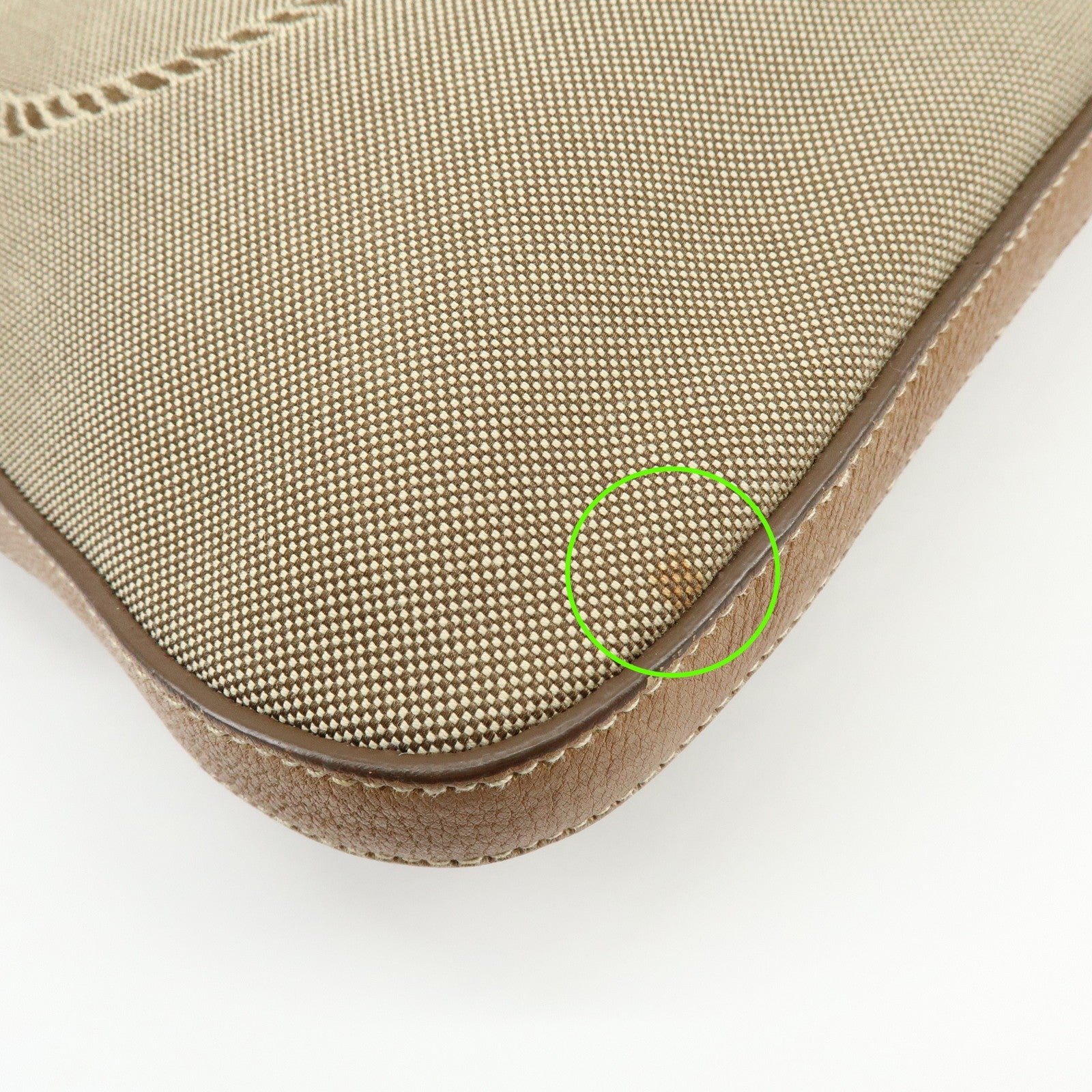 Prada Shoulder Bag - Brown, Jacquard Canvas, Leather