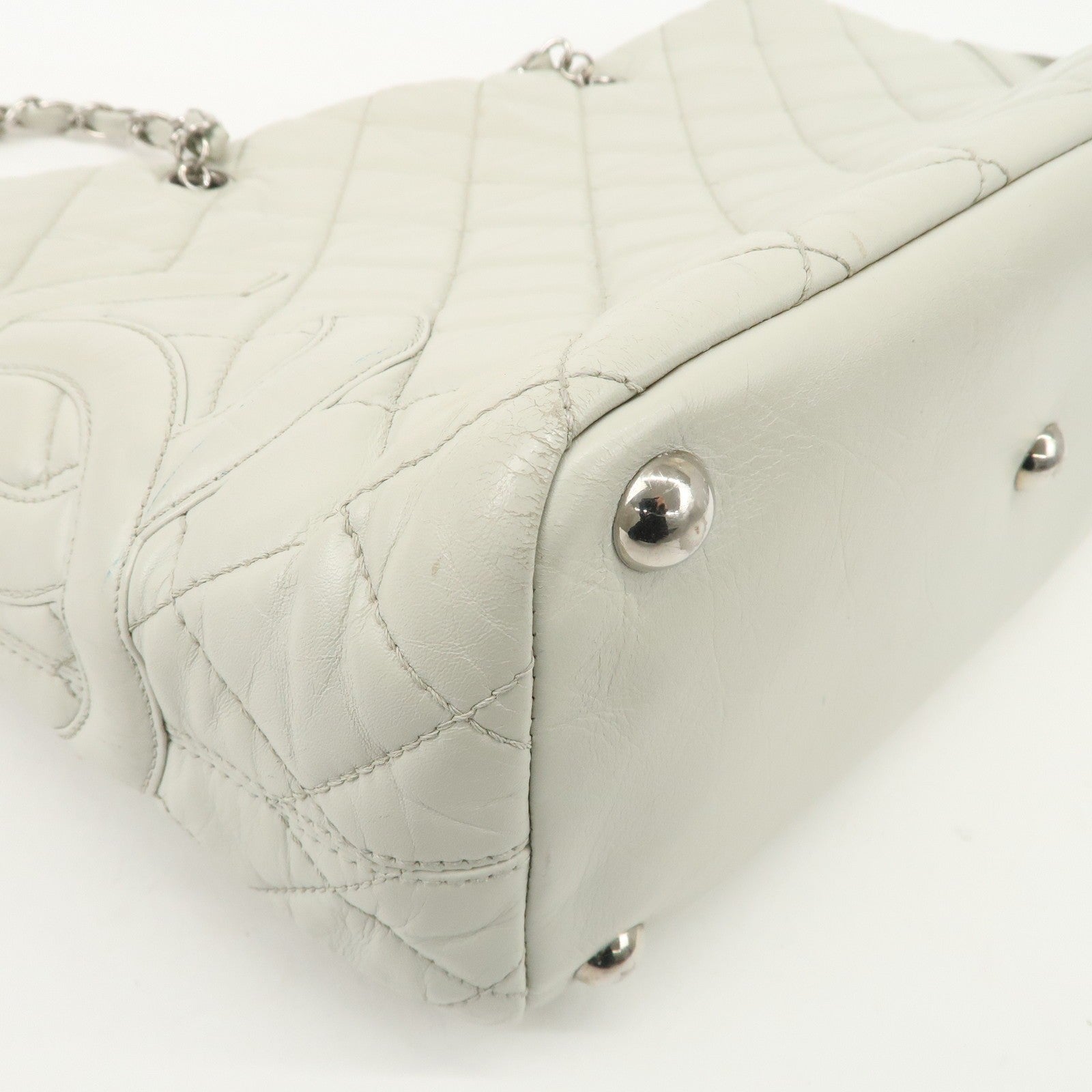 Chanel A34318 Shoulder Bag - Ivory, Leather
