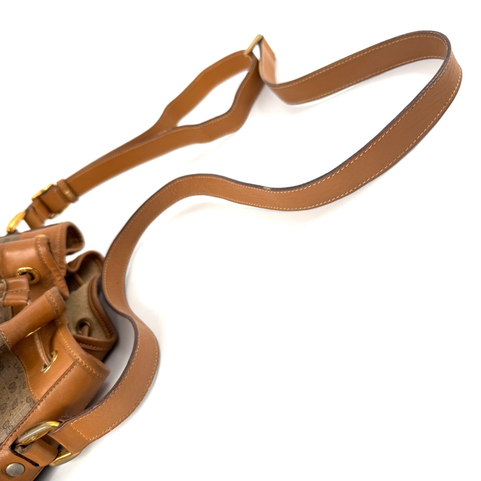 Gucci Micro GG Shoulder Bag - Brown, Leather and PVC