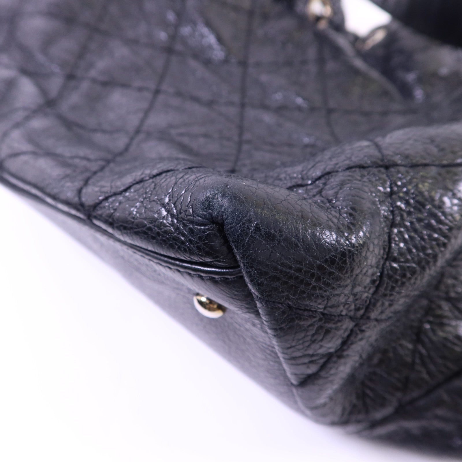 Chanel CC SHW Tote Bag - Black, Calfskin Leather