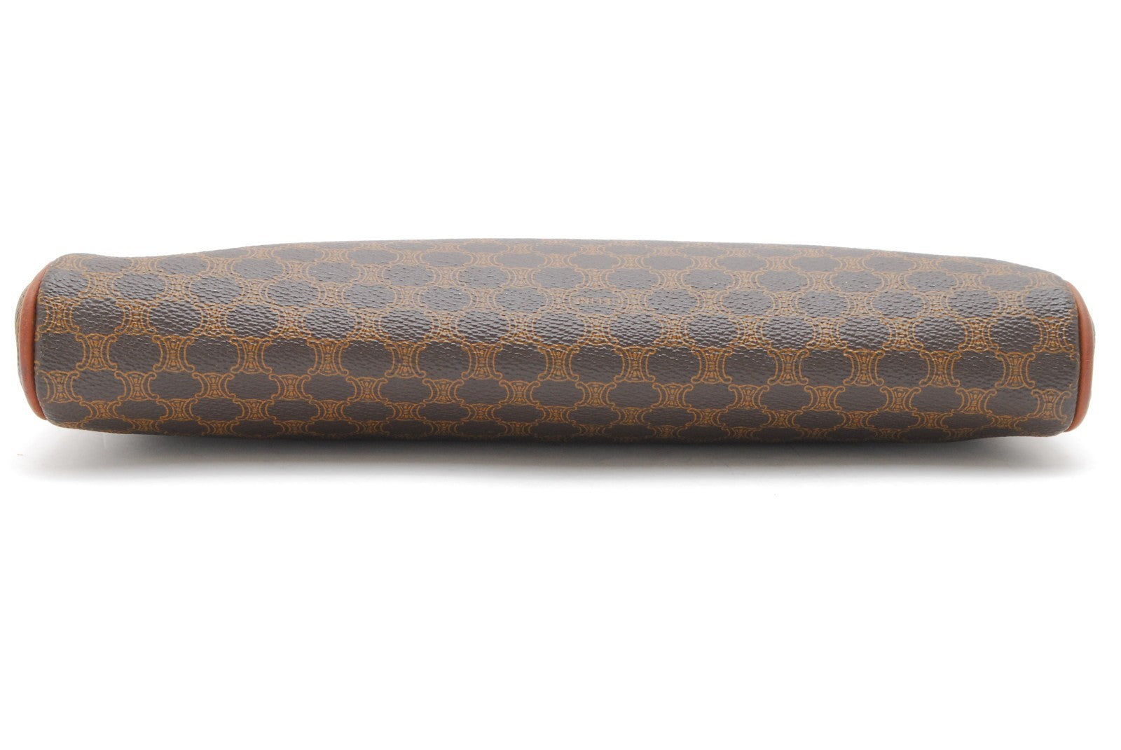 Celine Macadam Clutch - Brown, PVC Leather