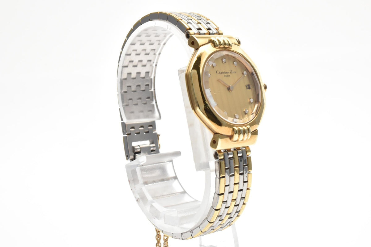 Dior 64151 Wristwatch - Gold, Stainless Steel