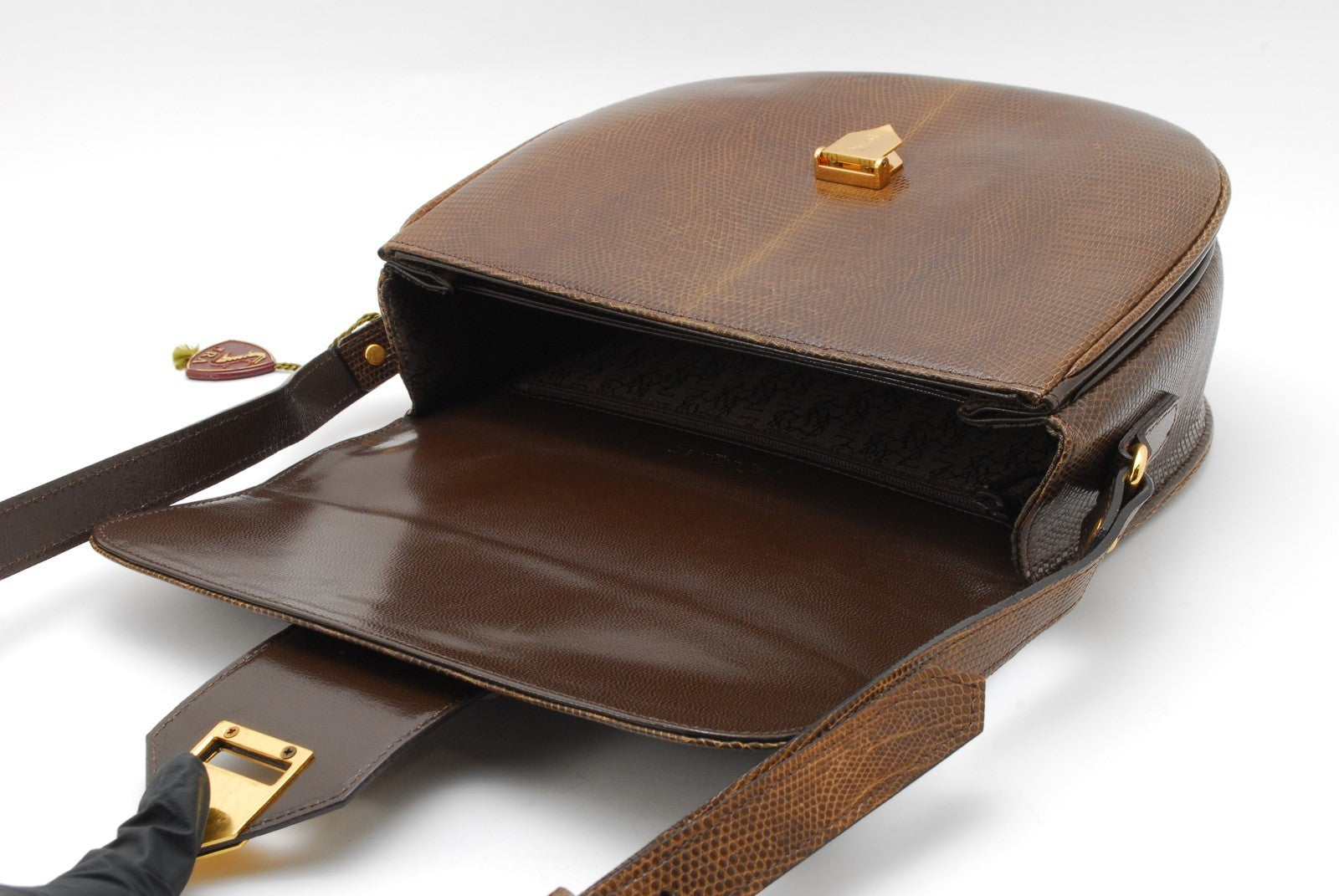 Saint Laurent Yves Vintage Shoulder Bag - Brown, Leather