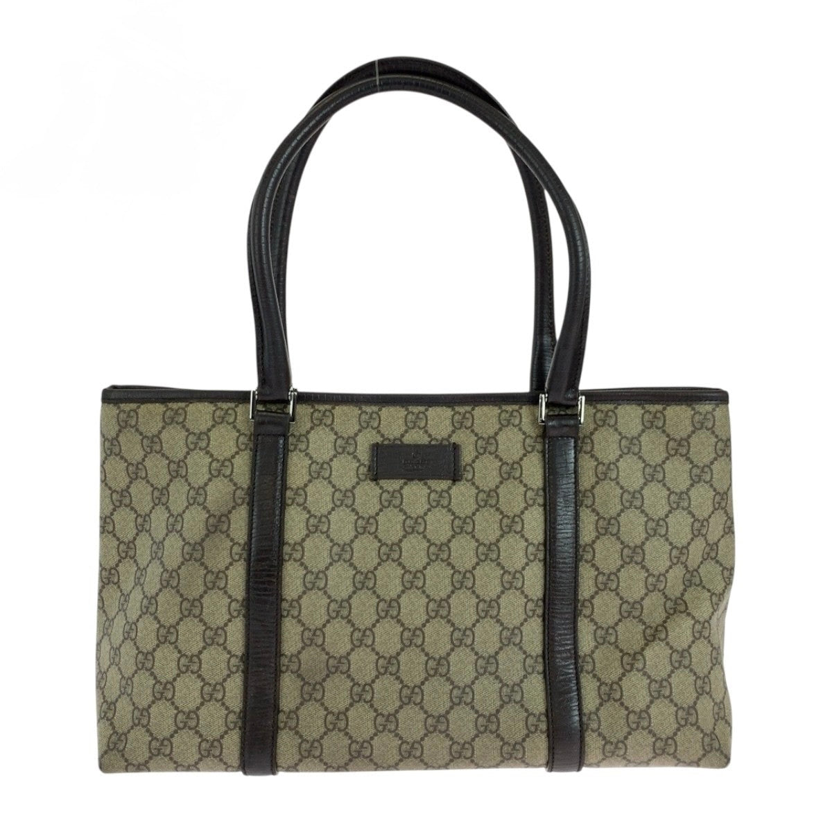 Gucci Supreme Tote Bag - Beige Brown