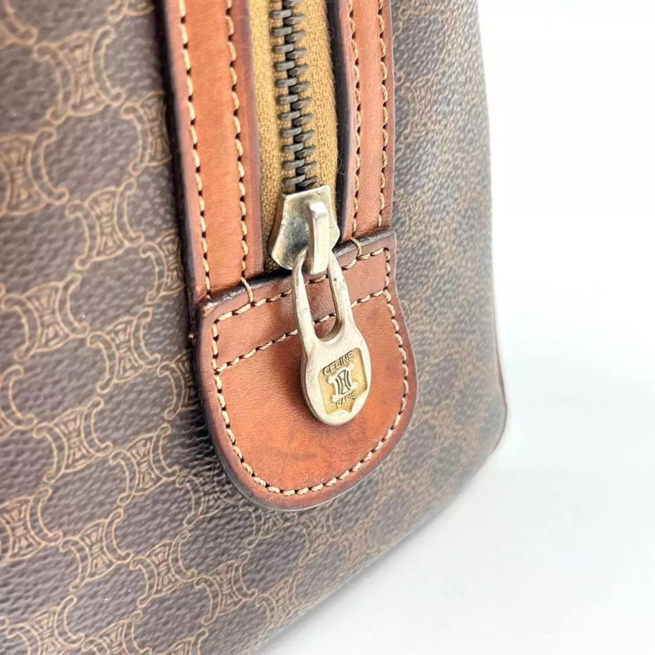 Macadam Pattern 2way Mini Boston Bag