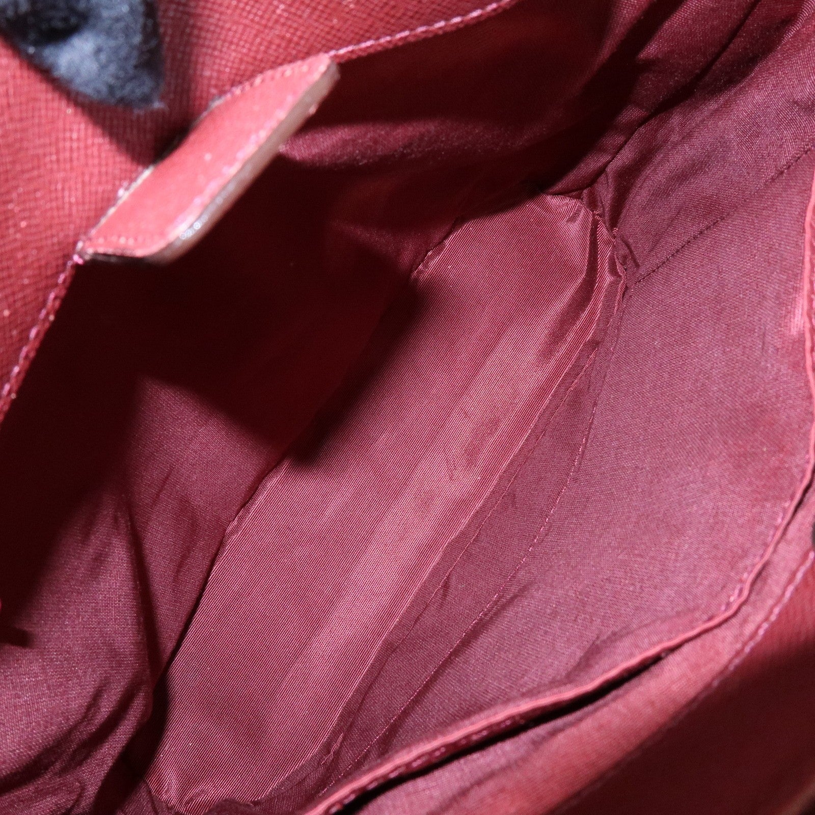 Burberry Shoulder Bag - Beige, Bordeaux, Canvas Leather