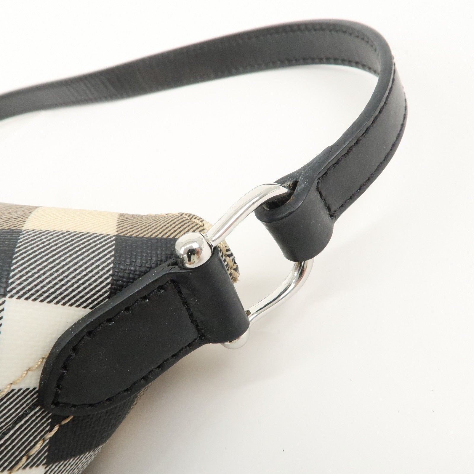 Burberry Boat Bag Handbag - Black, PVC