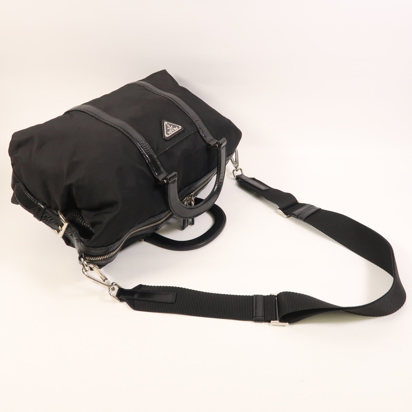 Prada SHW 2 Way Shoulder Bag - Black, Nylon