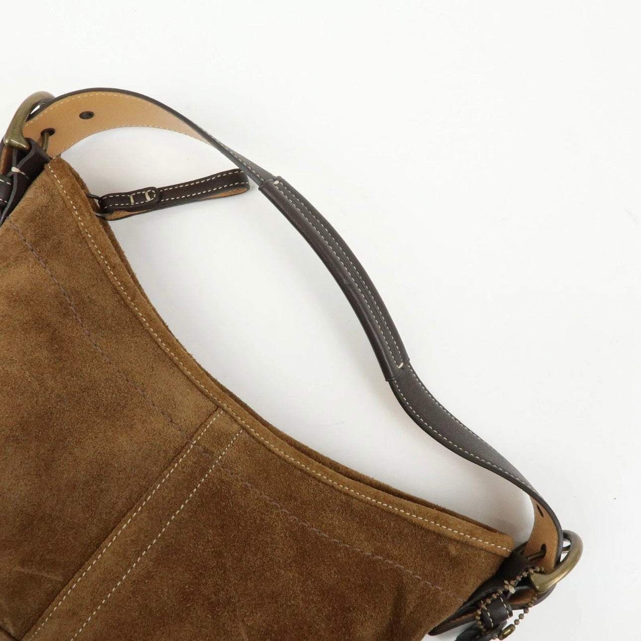 Coach Suede Brown bag