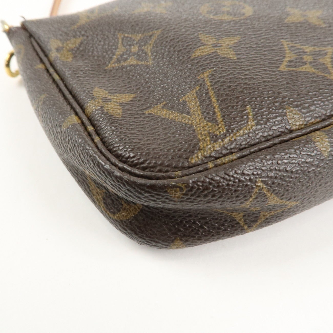 Louis Vuitton Pochette Hand Bag - Brown, Canvas