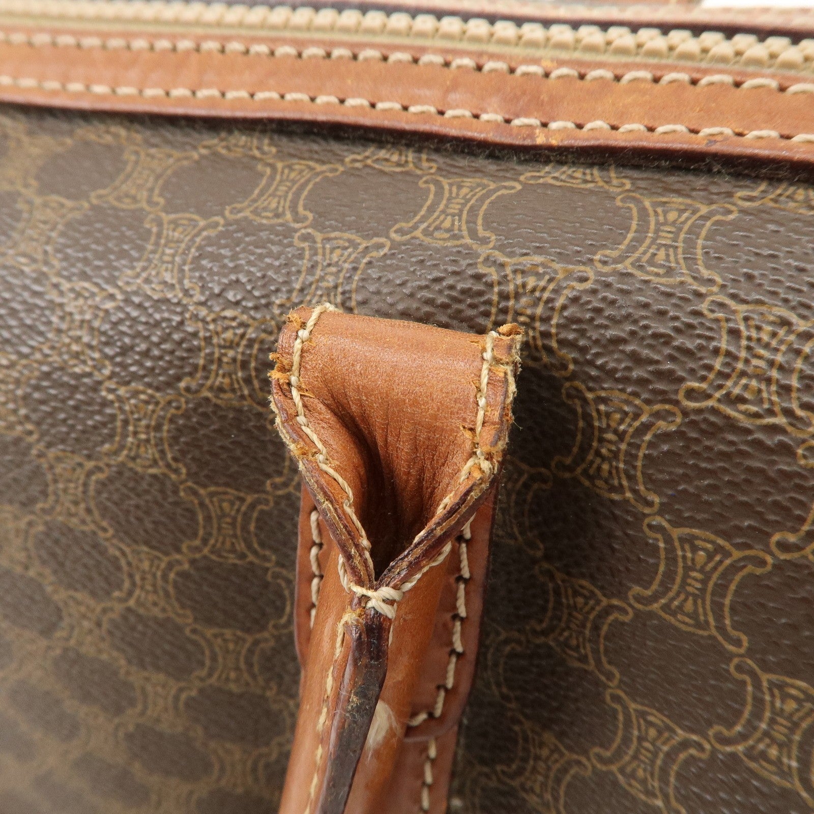 Celine Boston Bag - Brown, PVC
